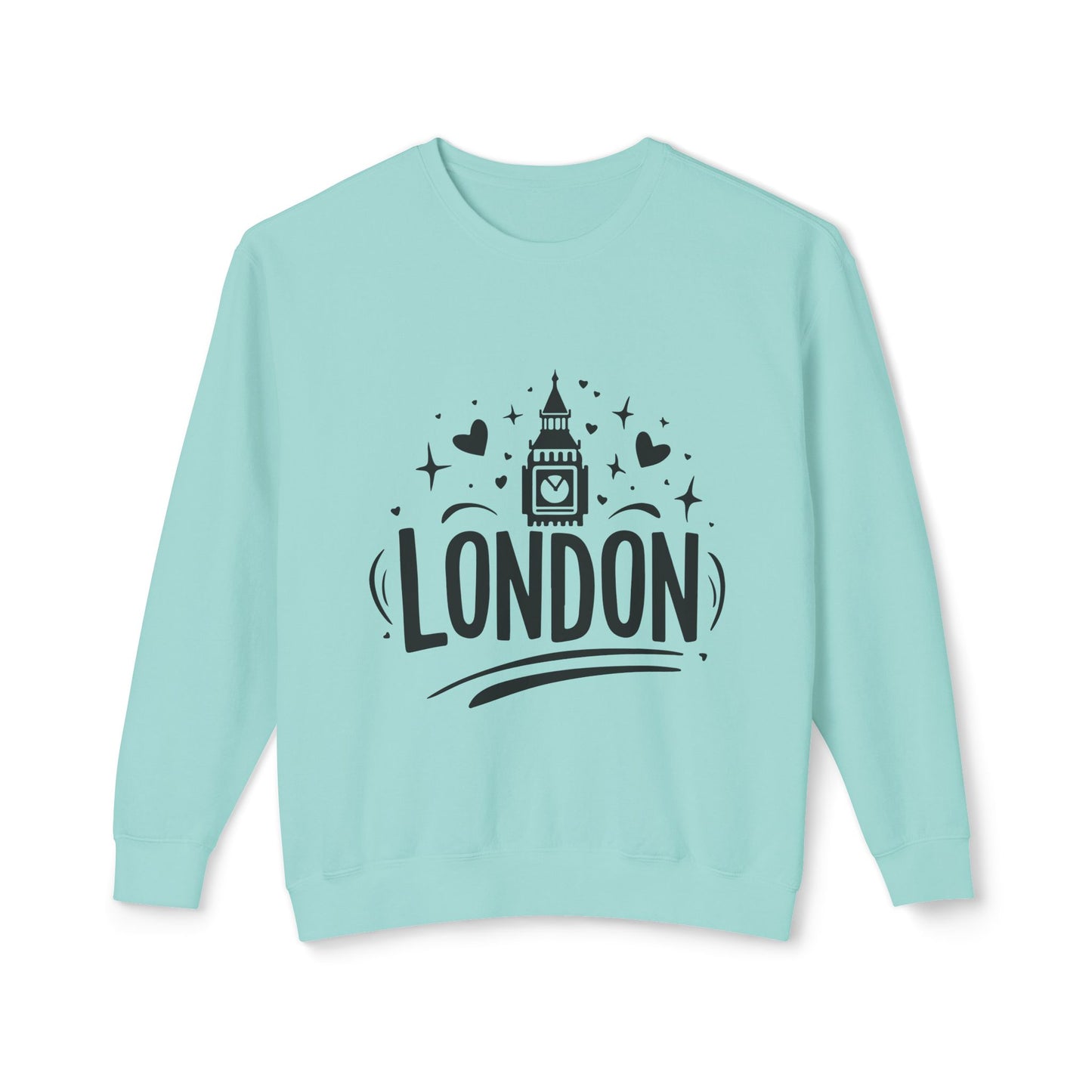 Unisex Lightweight Crewneck Sweatshirt - Love London