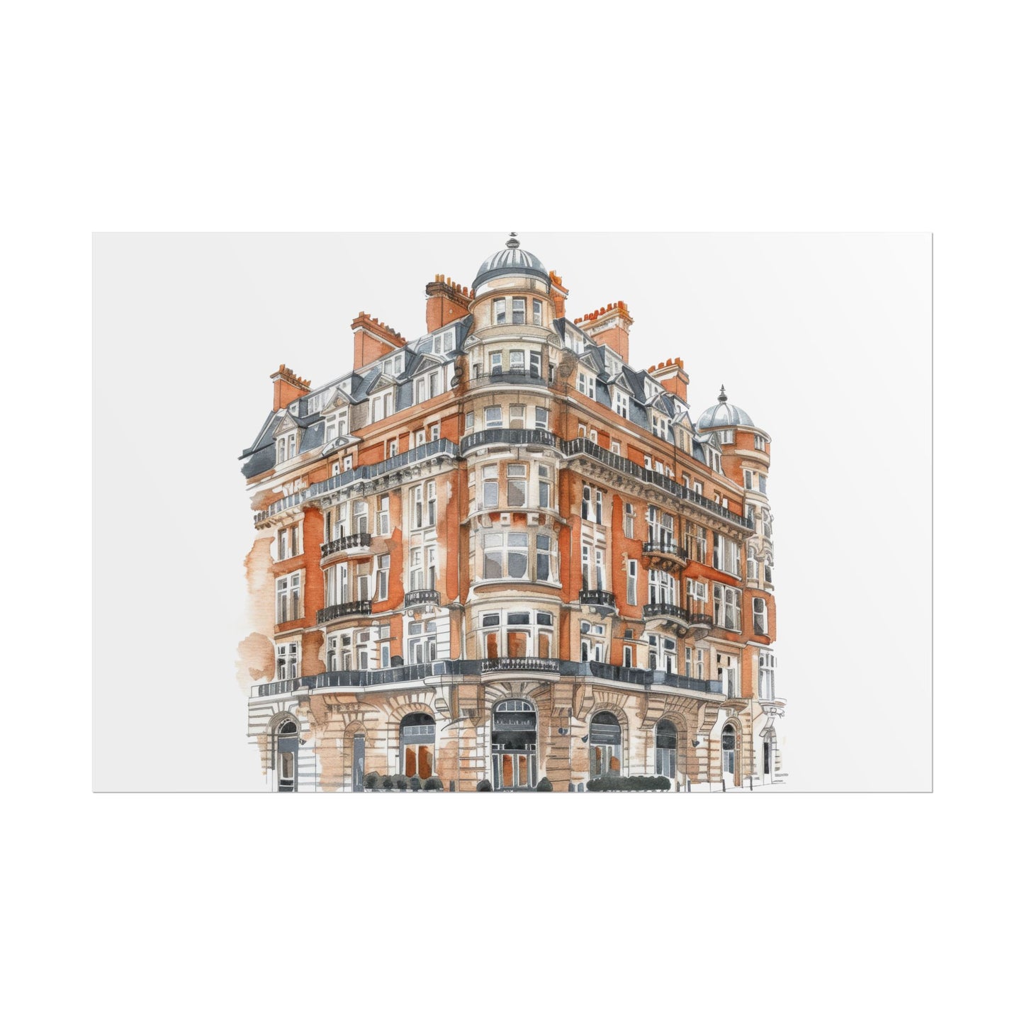 Elegant Architectural Rolled Posters, Art Prints for Home Decor, Gift for Housewarming, Wall Art for Living Room, Unique Art Decor