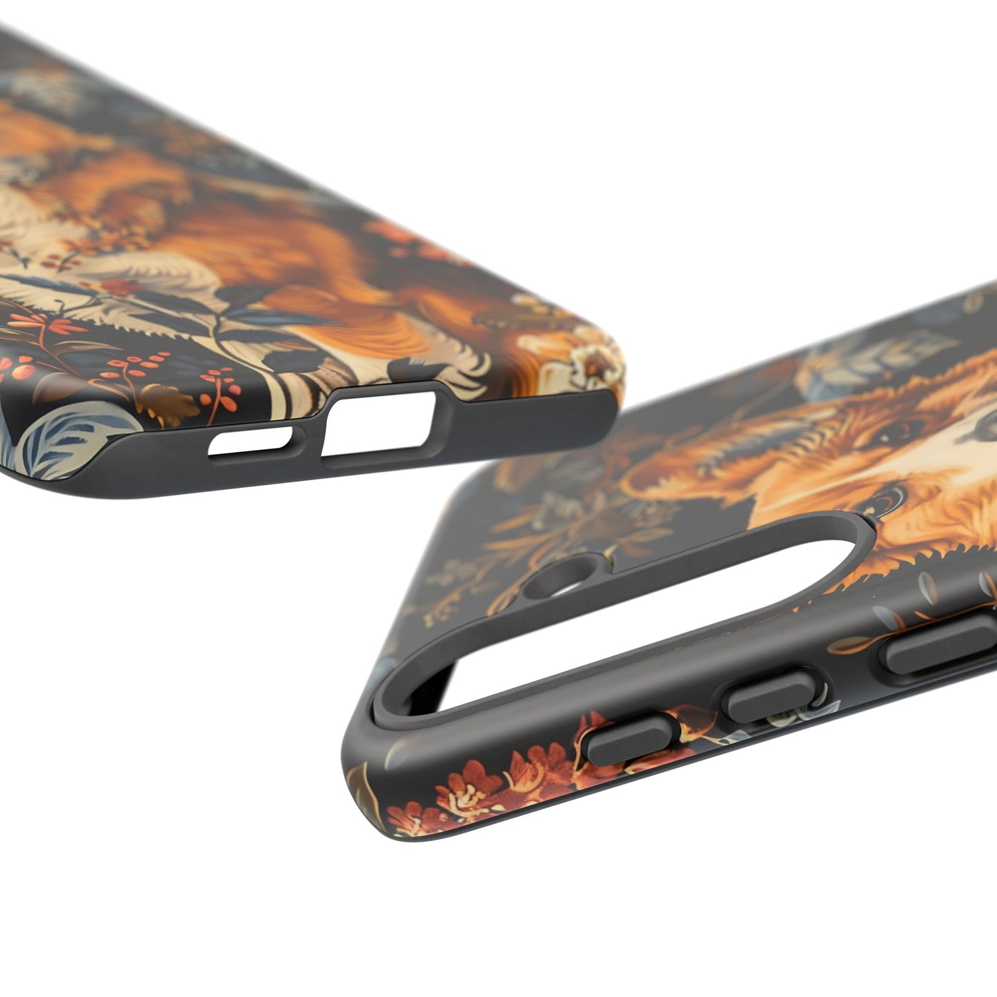 Corgi Floral Phone Case - Tough Cases for Dog Lovers, Cute Pet Accessories, Gift for Dog Owners, Floral Design, Personalized Tech Cover