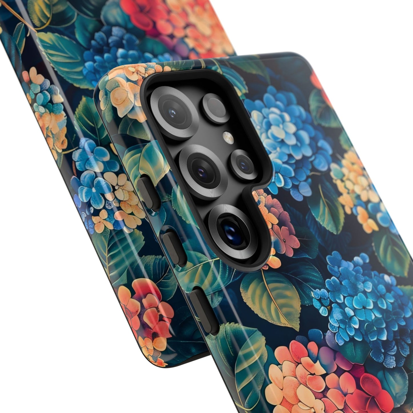 Floral Phone Case, Stylish Tough Case for Gardener Gift, Flower Lover Accessory, Pretty Floral Design, Protective Case