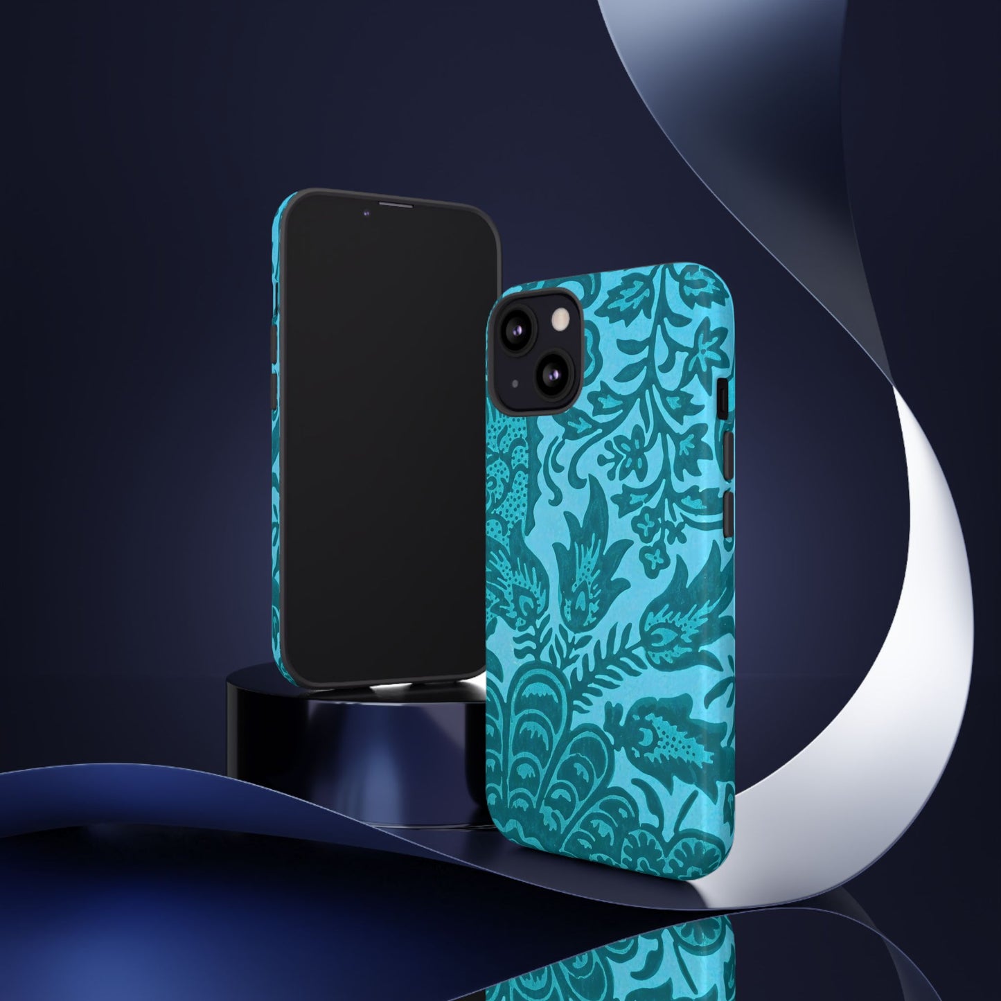 Bohemian Phone Case, Tough Floral Phone Cover, Artistic Phone Protector, Gift for Her, Unique Tech Accessories