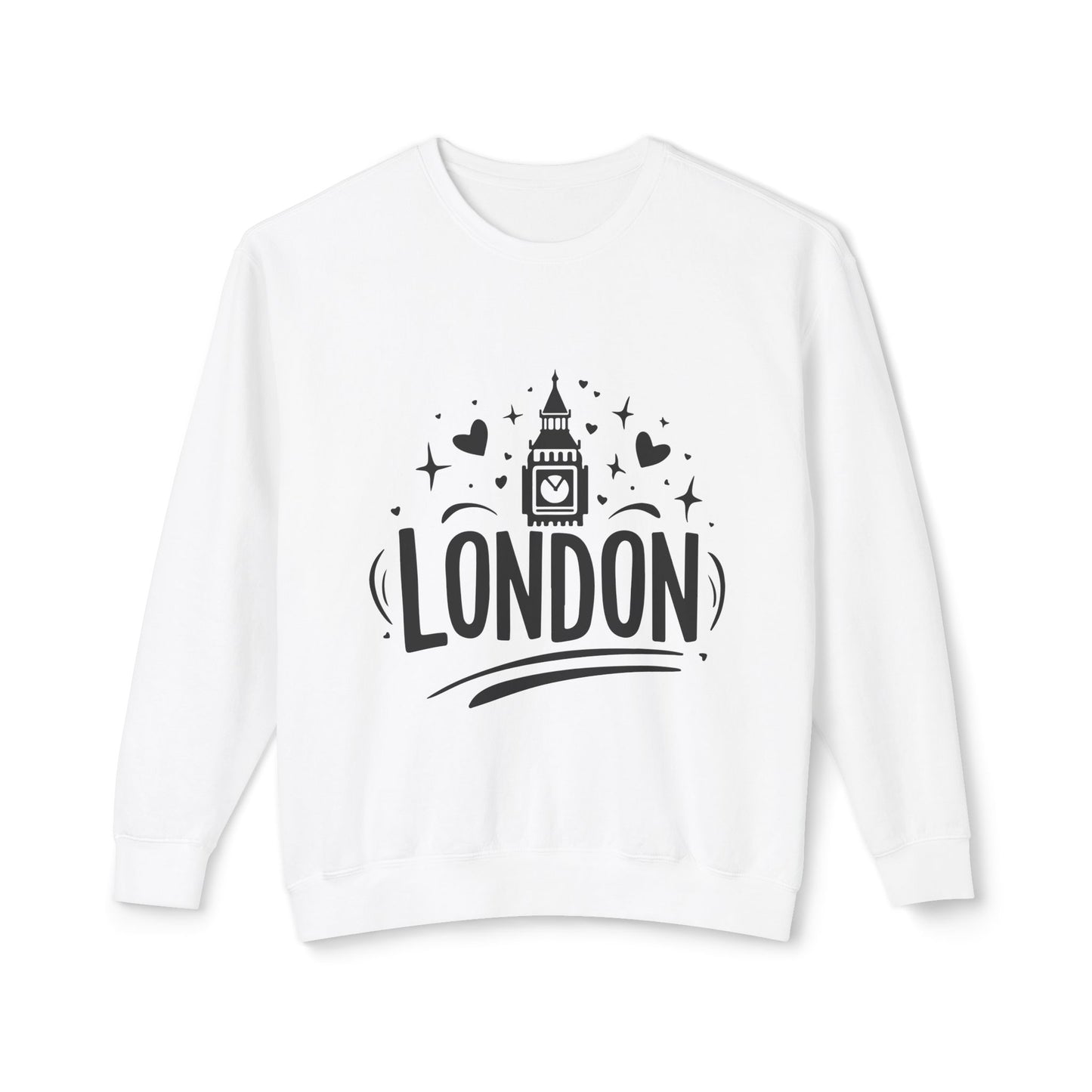 Unisex Lightweight Crewneck Sweatshirt - Adorable London