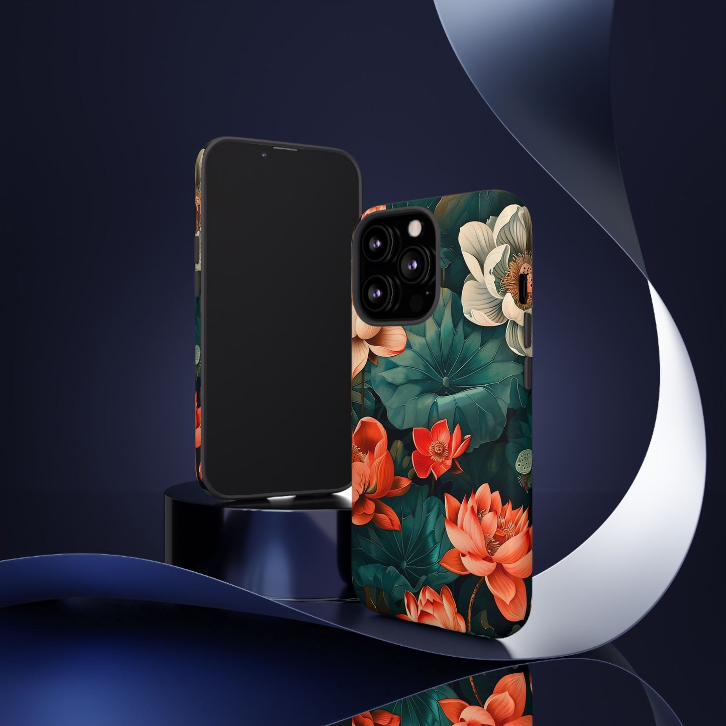 Flower Phone Case, Floral Phone Cover, Tough Case for Floral Lovers, Gift for Her, Stylish Tech Accessories