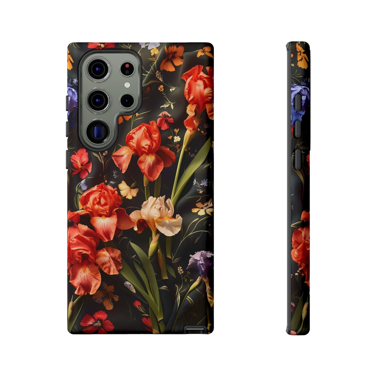 Floral Tough Case for Phone, Durable Protective Phone Cover, Gift for Flower Lovers, Phone Accessories, Spring Vibes