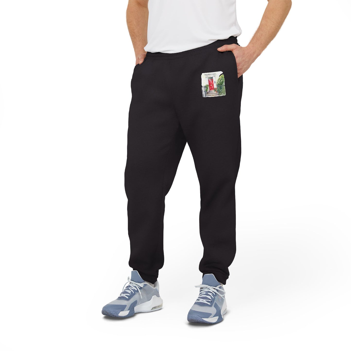 Adidas Unisex Fleece Joggers - Comfortable Athletic Wear for All-Day Style - British Nature - Scenic Landscapes - Natural Beauty