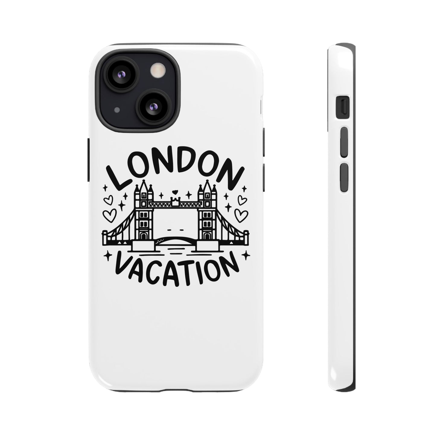 London Vacation Phone Case, Travel Accessories, Unique Gift, London Lover, Custom Phone Cover, Vacation Souvenir