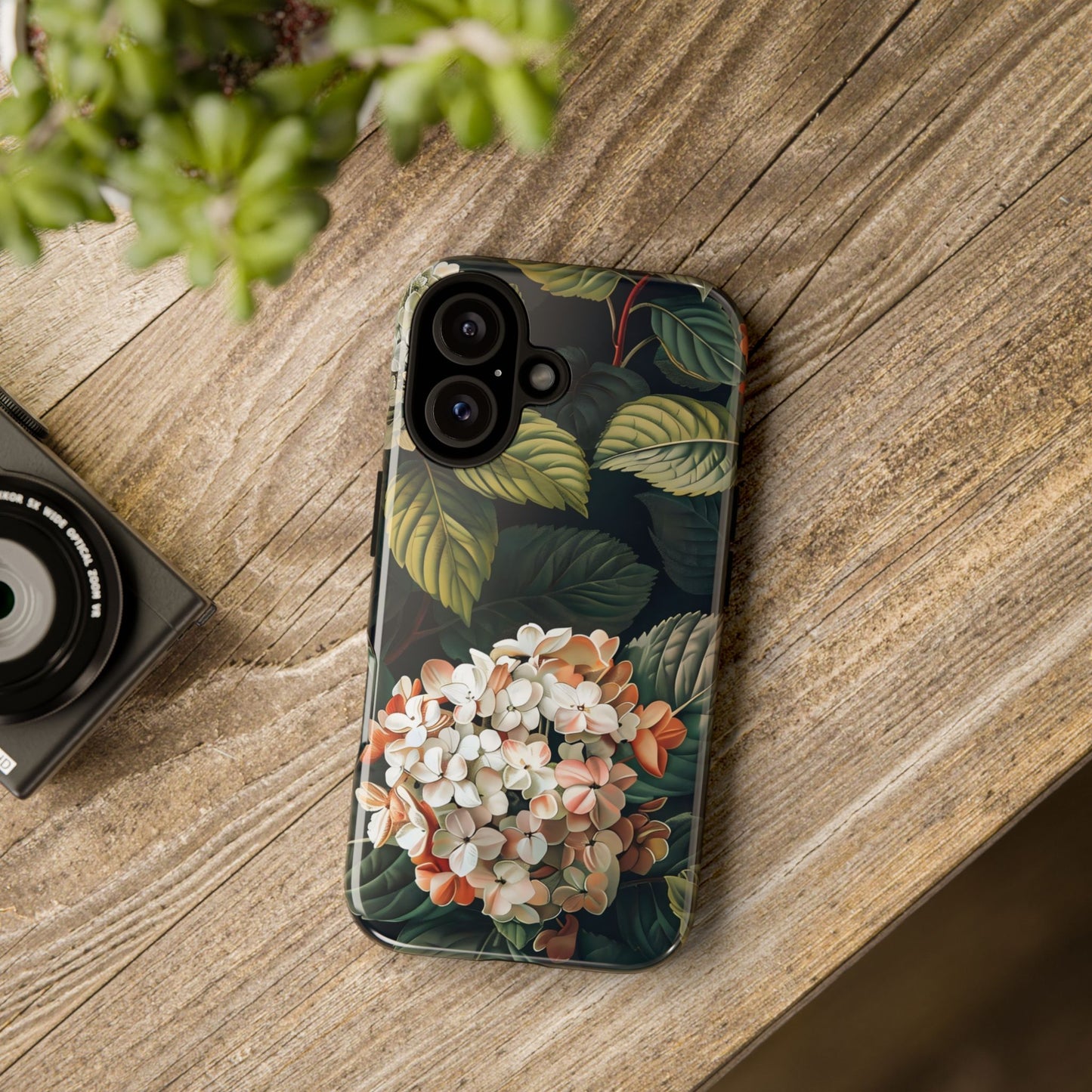 Floral Phone Case - Tough Cases, Nature Lover Gift, Floral Design, Botanical Phone Cover, Stylish Cellphone Accessory, Mother's Day Gift