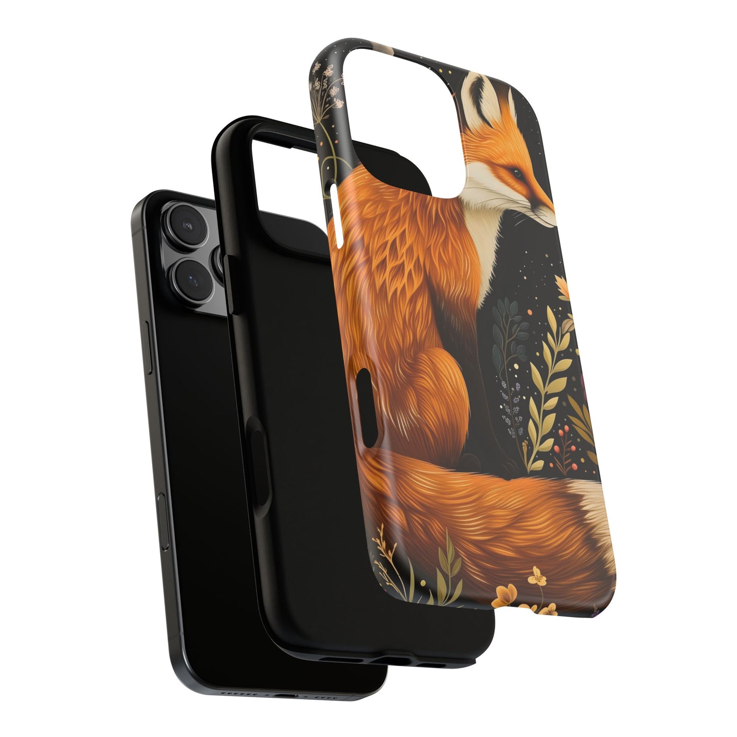 Vibrant Fox Phone Case - Tough, Stylish, and Unique, Perfect Gift for Nature Lovers, Wildlife Enthusiasts, Birthdays, Holidays