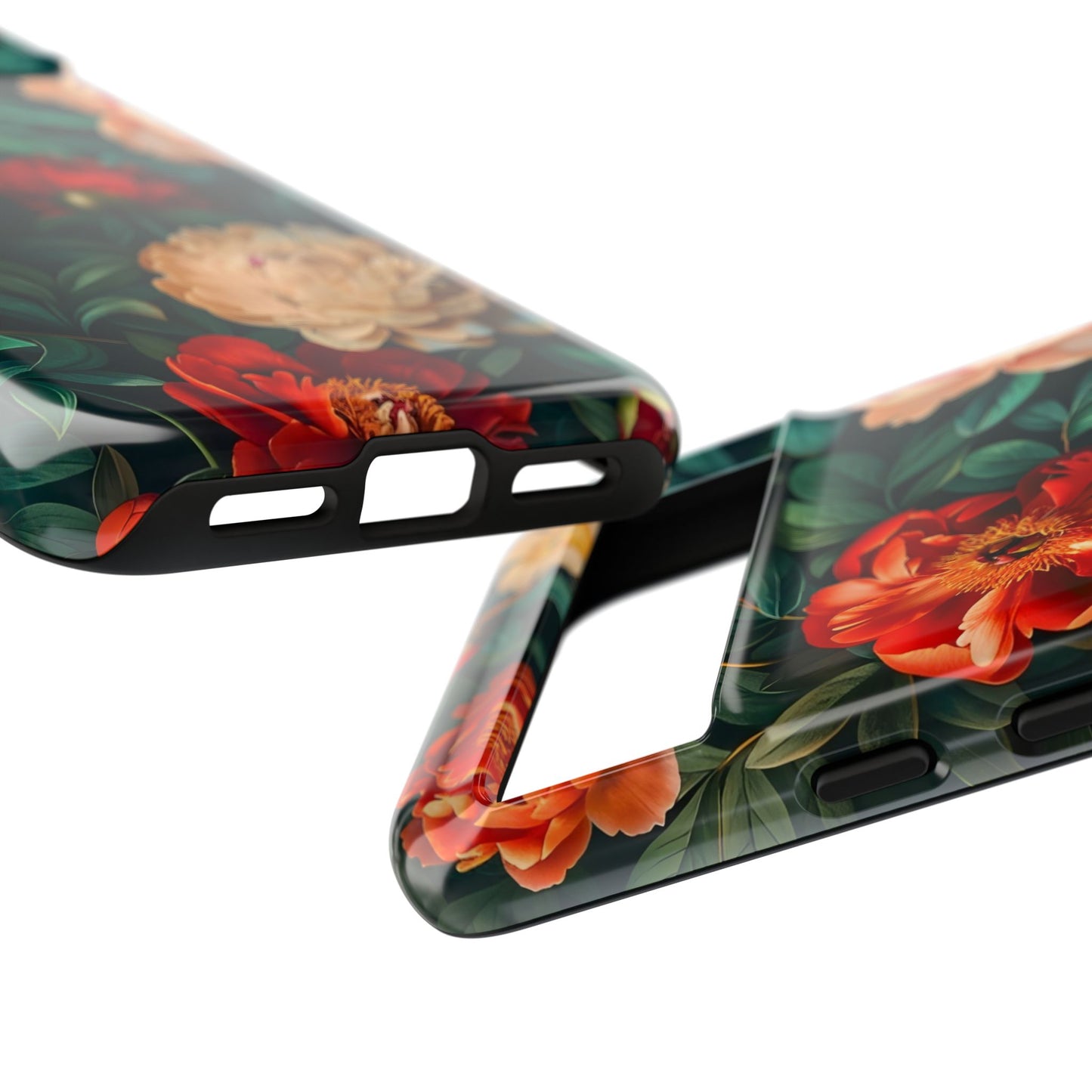 Floral Phone Case - Tough Cases, Vibrant Protection, Gift for Her, Cute Floral Design, Trendy Accessory, Perfect for Spring