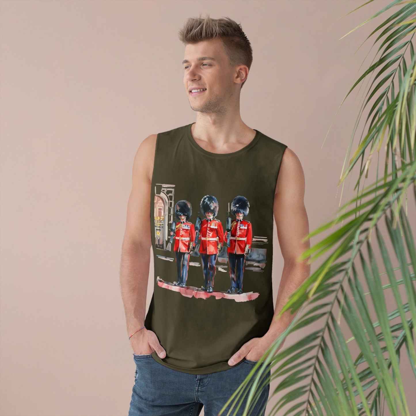 Unisex Barnard Tank - Red Jacket - Bodmin Keep: Cornwall's Army Museum