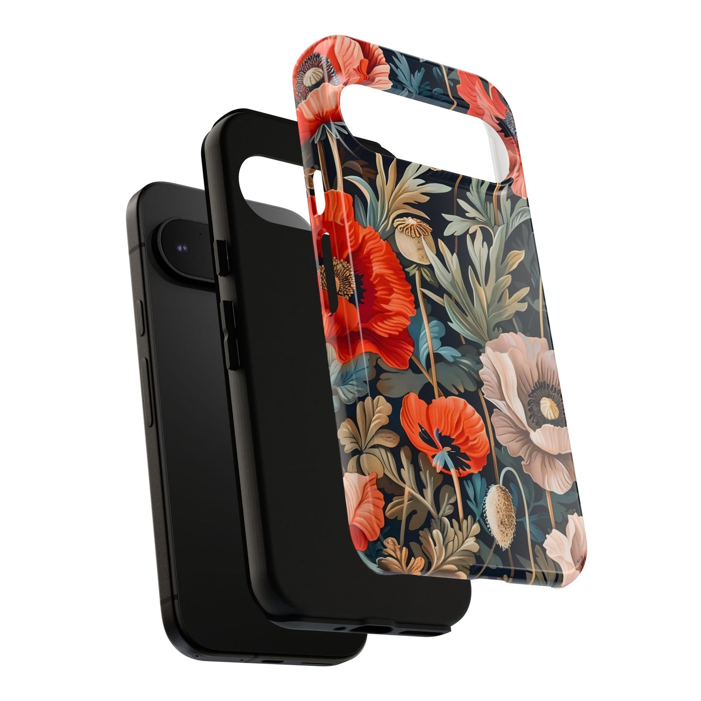 Floral Phone Case - Tough Cases, Flower Design, Chic Tech Accessories, Stylish Gifts, Unique Phone Protectors