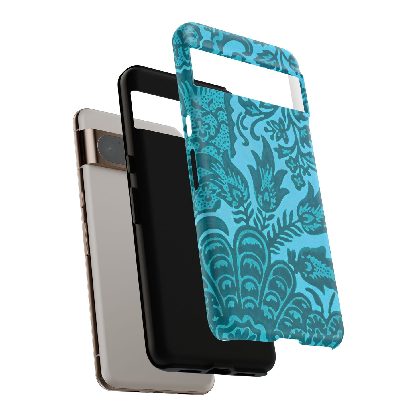 Bohemian Phone Case, Tough Floral Phone Cover, Artistic Phone Protector, Gift for Her, Unique Tech Accessories