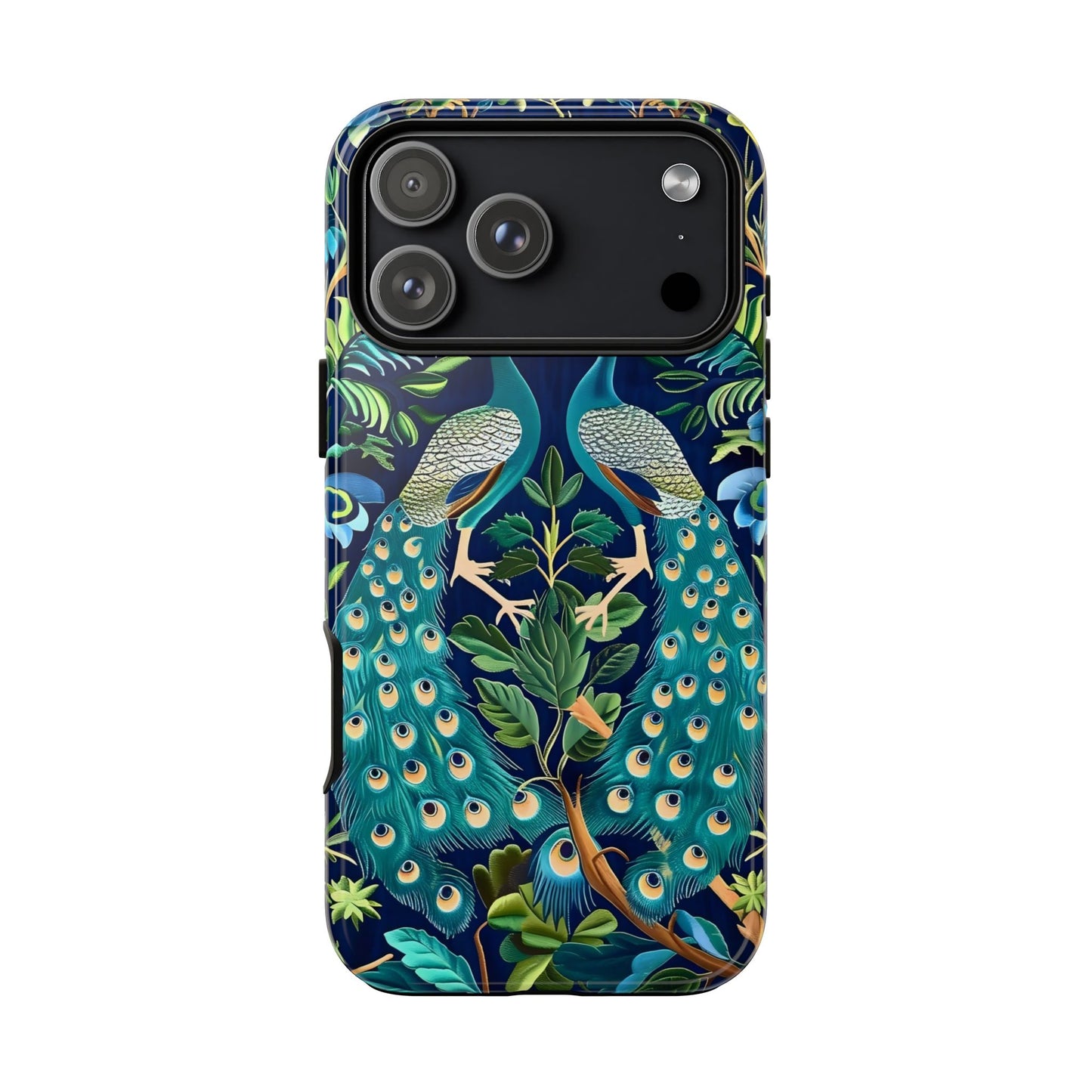 Peacock Tough Phone Case - Colorful Protective Cover, Nature Lover Gift, Stylish Accessory for Celebrations