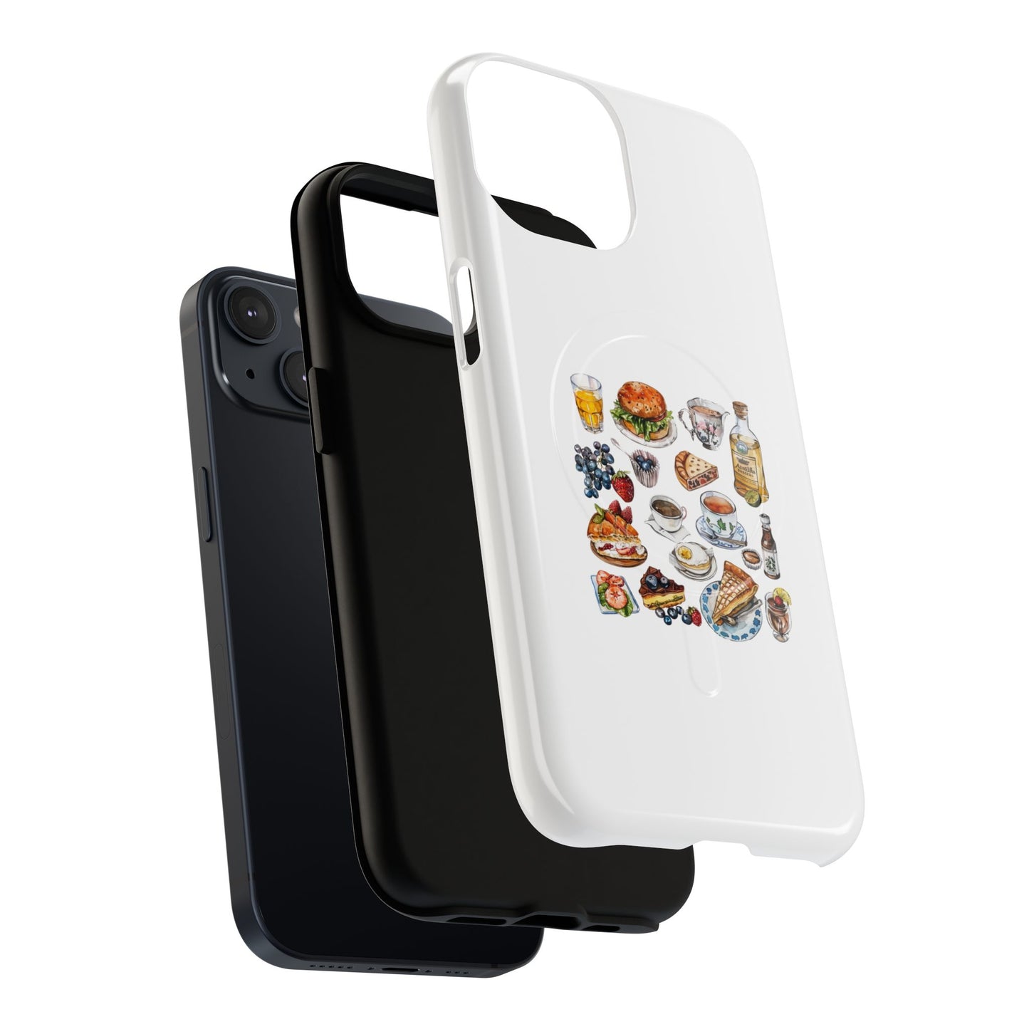 Foodie-Themed Phone Case, Cute Accessories for Food Lovers, Great Gift for Chefs, Cooking Enthusiasts, and Foodies