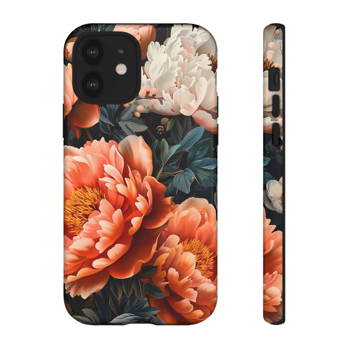 Floral Phone Case - Tough Cases, Durable Cover, Flower Design, Unique Gift, Phone Accessories