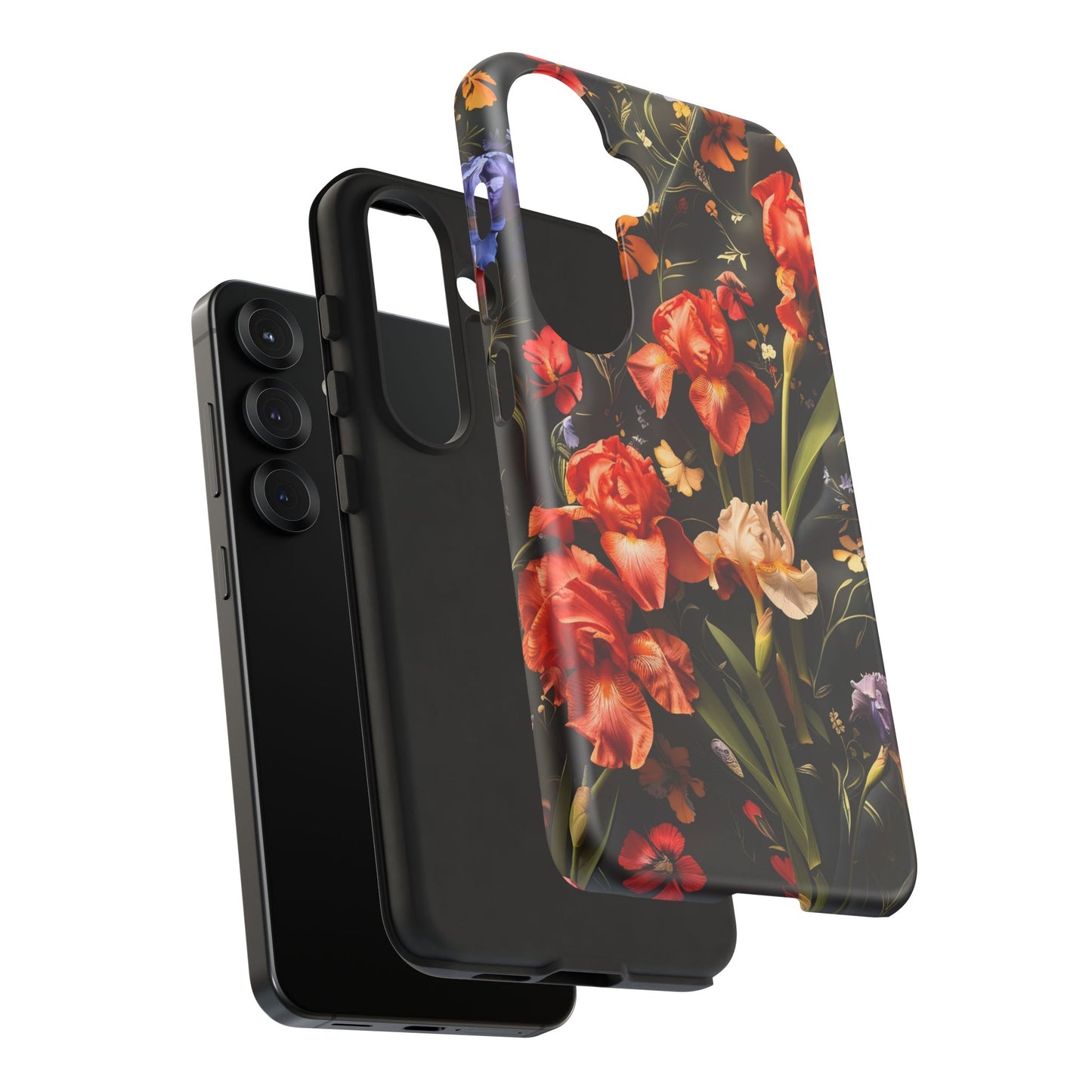 Floral Tough Case for Phone, Durable Protective Phone Cover, Gift for Flower Lovers, Phone Accessories, Spring Vibes