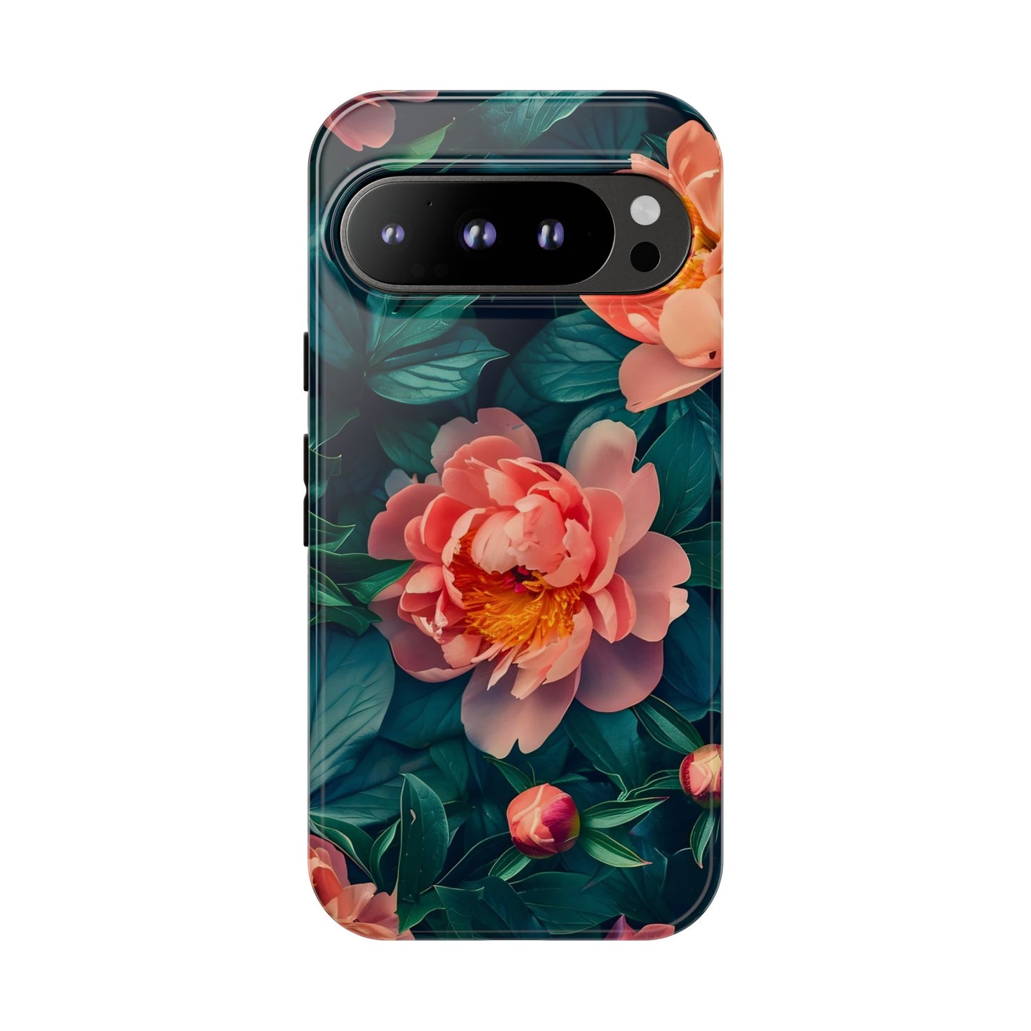 Floral Phone Case - Tough Cases, Flower Design, Botanical Art, Phone Accessory, Gift for Her, Nature Lovers