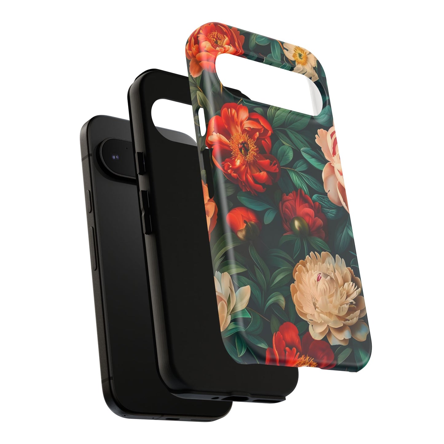 Floral Phone Case - Tough Cases, Vibrant Protection, Gift for Her, Cute Floral Design, Trendy Accessory, Perfect for Spring