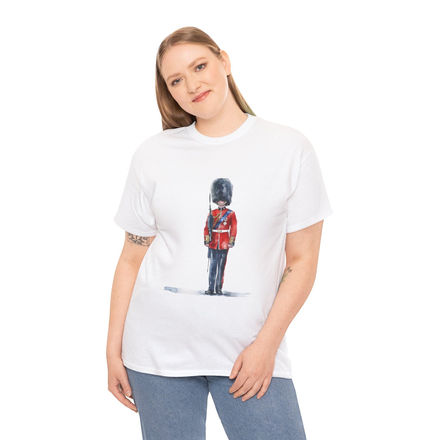 Unisex Heavy Cotton Tee - The Scarlet Soldier - Bodmin Keep Museum