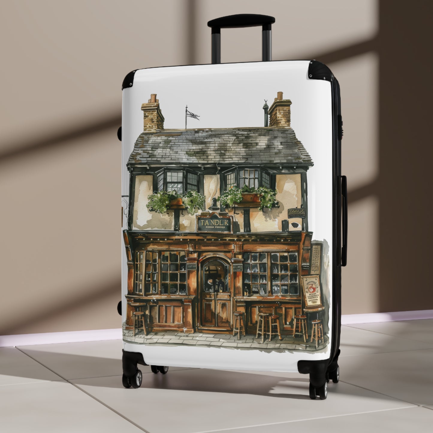 Quaint English Cottage Suitcase