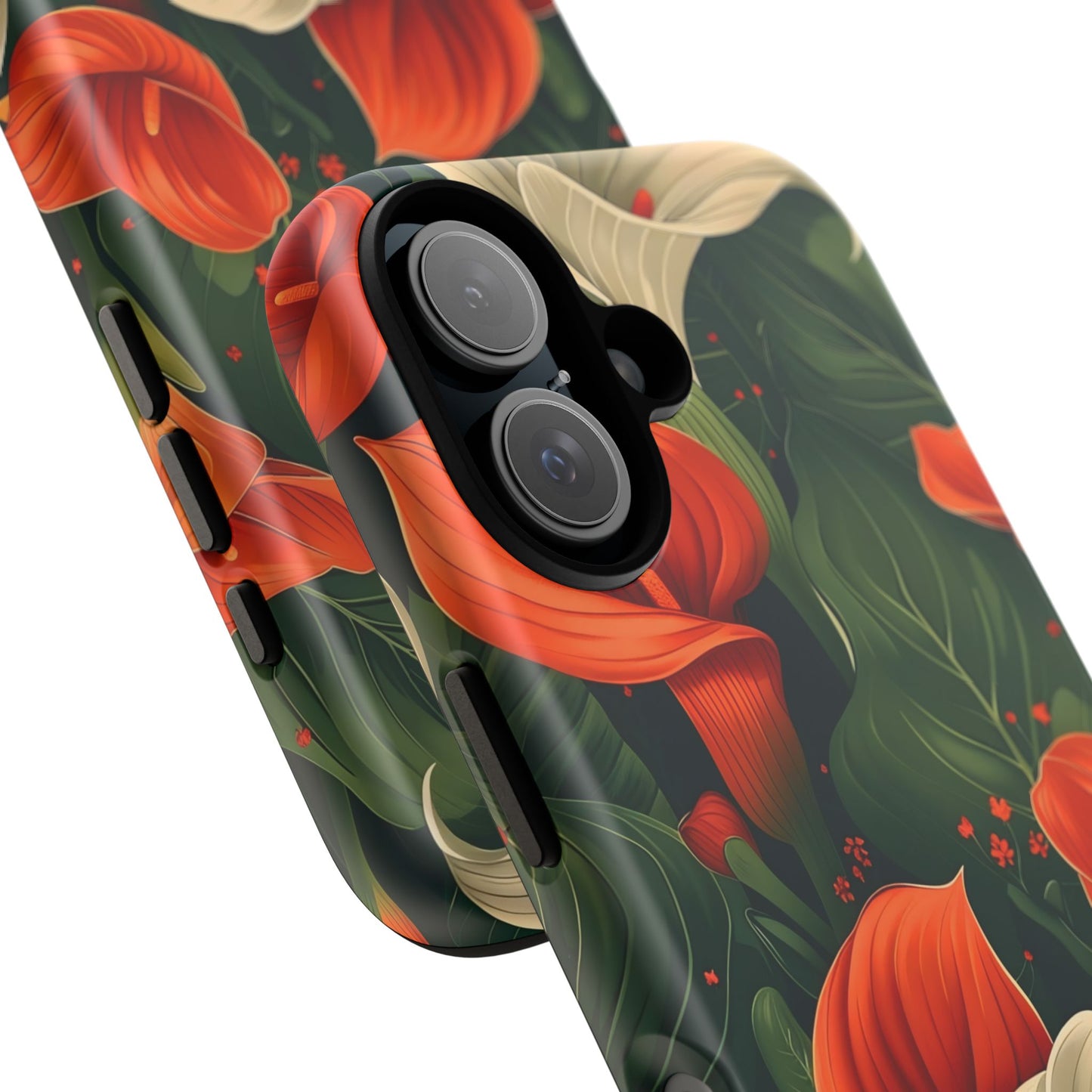 Floral Phone Case, Tough Cases for Stylish Protection, Gift for Her, Nature Lovers, Phone Accessories, Trendy Tech