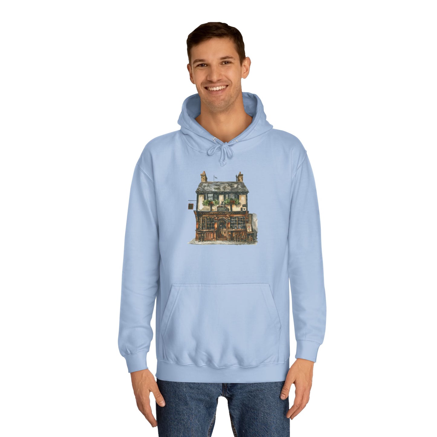Unisex College Hoodie - British Versatile Villa
