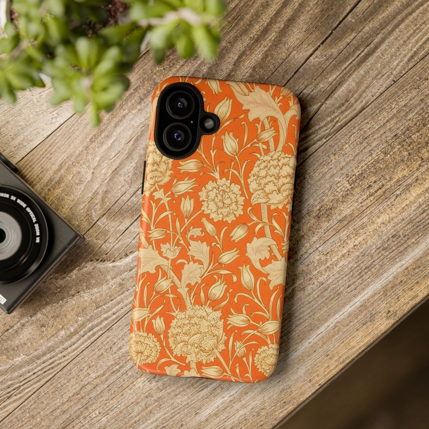 Floral Phone Case, Vibrant Tough Cases for Garden Lovers, Stylish Protection, Gift for Birthdays, Spring Decor, Unique Design