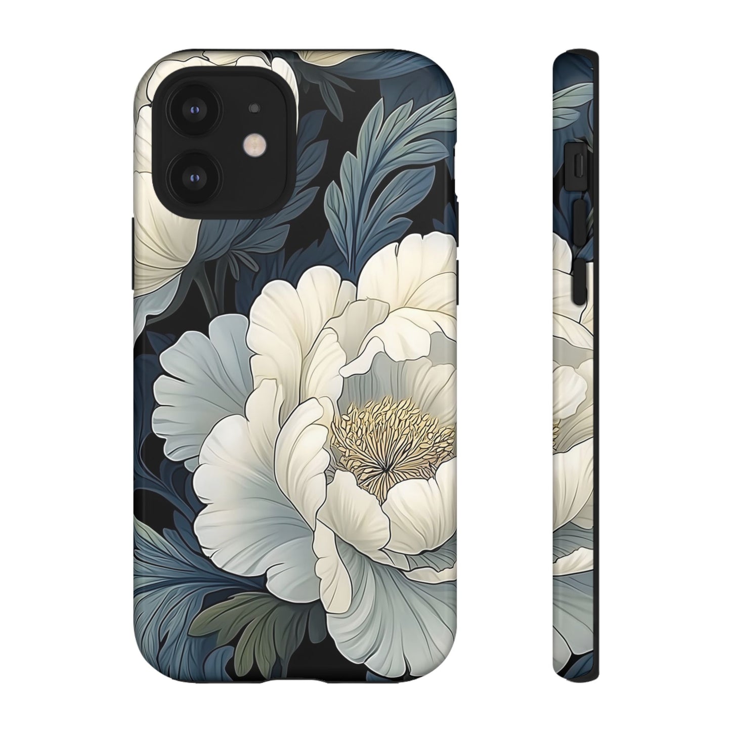 Floral Phone Case - Elegant Tough Cases for Nature Lovers, Stylish Protective Cover for Gifts, Birthdays, Mom's Day, Floral Design
