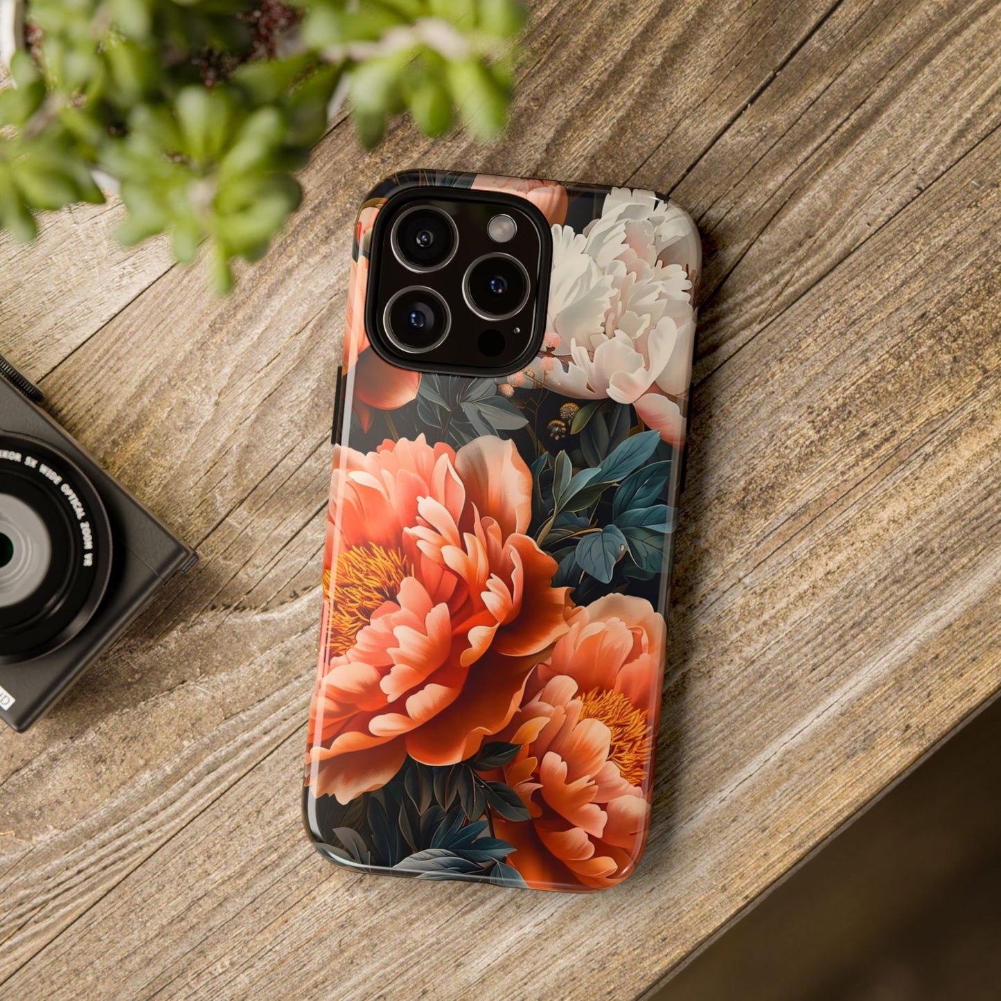 Floral Phone Case - Tough Cases, Durable Cover, Flower Design, Unique Gift, Phone Accessories
