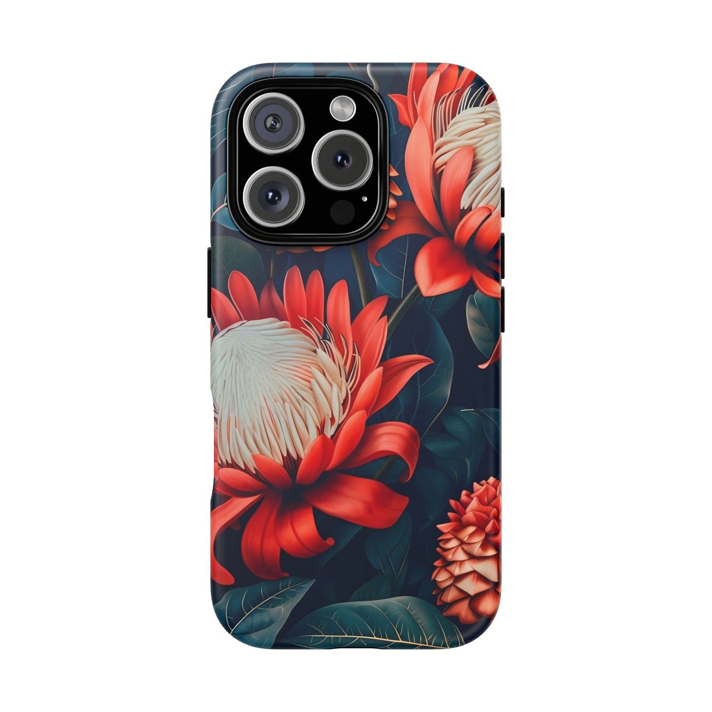 Floral Phone Case for Tough Love, Durable Cover, Unique Gift for Nature Lovers, Birthday, Mother's Day, Floral Design