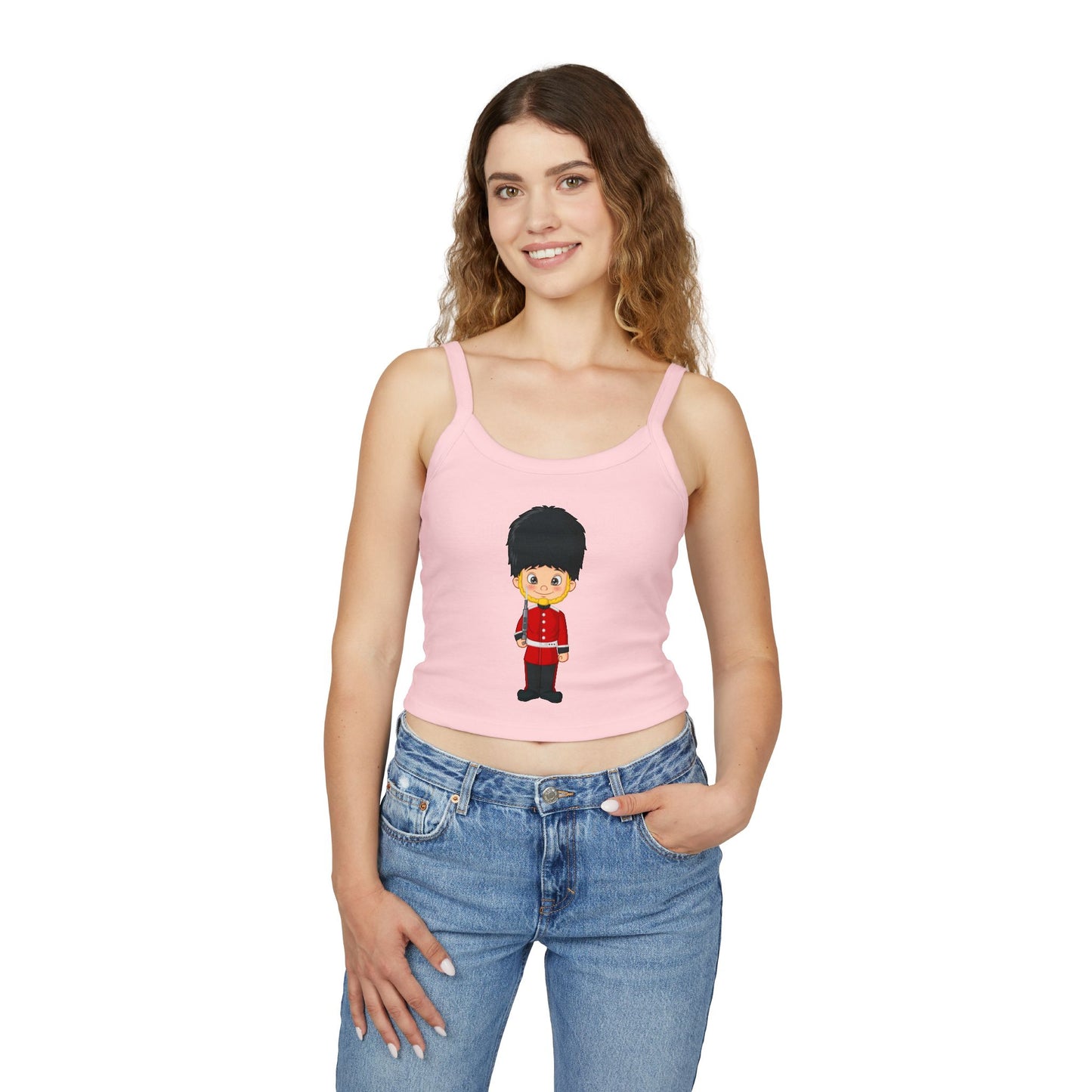 Women's Spaghetti Strap Tank Top - British Royal Guard