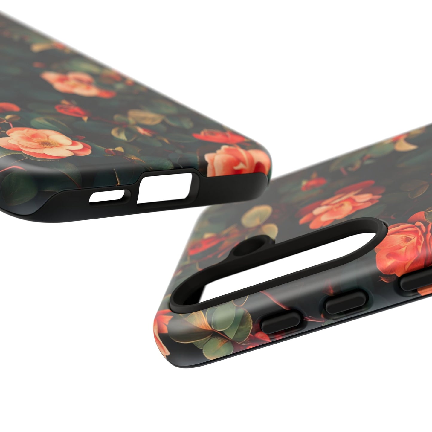 Floral Phone Case - Elegant Floral Design, Tough Protective Case, Perfect Gift for Her, Trendy Phone Accessories, Mother’s Day, Birthday