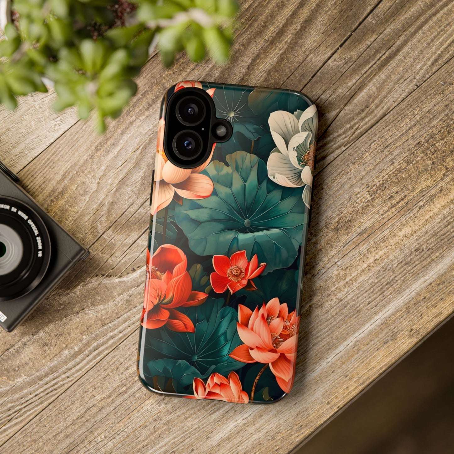 Flower Phone Case, Floral Phone Cover, Tough Case for Floral Lovers, Gift for Her, Stylish Tech Accessories