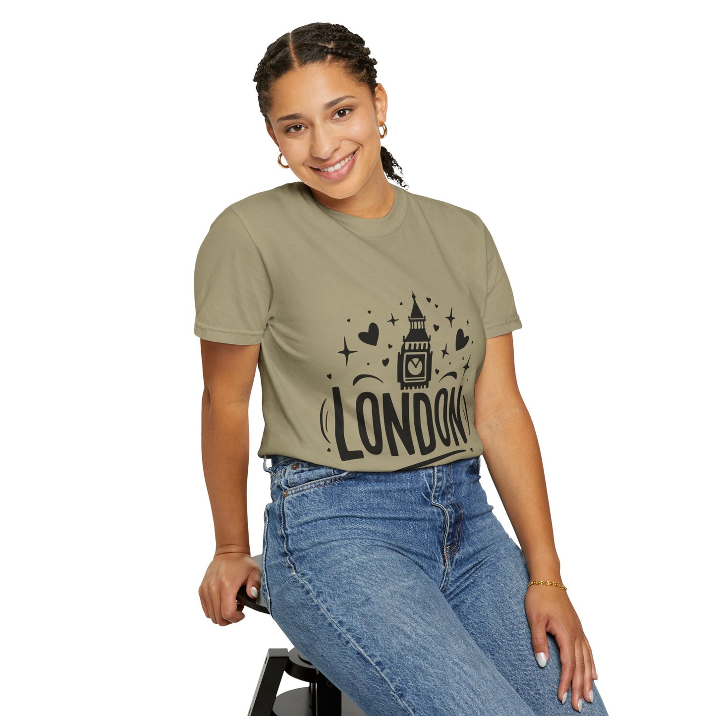 Unisex Garment-Dyed T-shirt - Lovely London