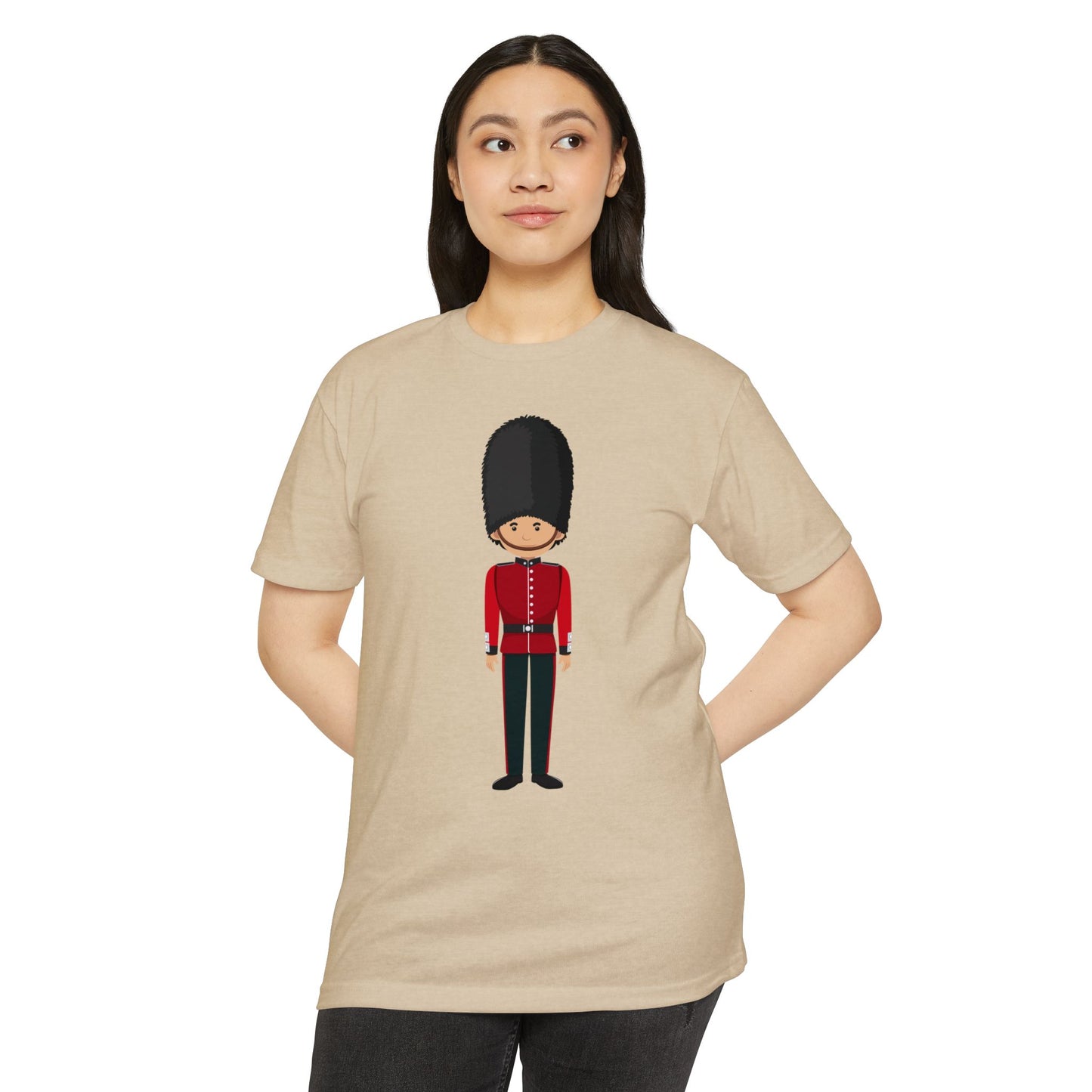 Unisex CVC Jersey T-shirt - Honor in Red - British Soldier Uniforms