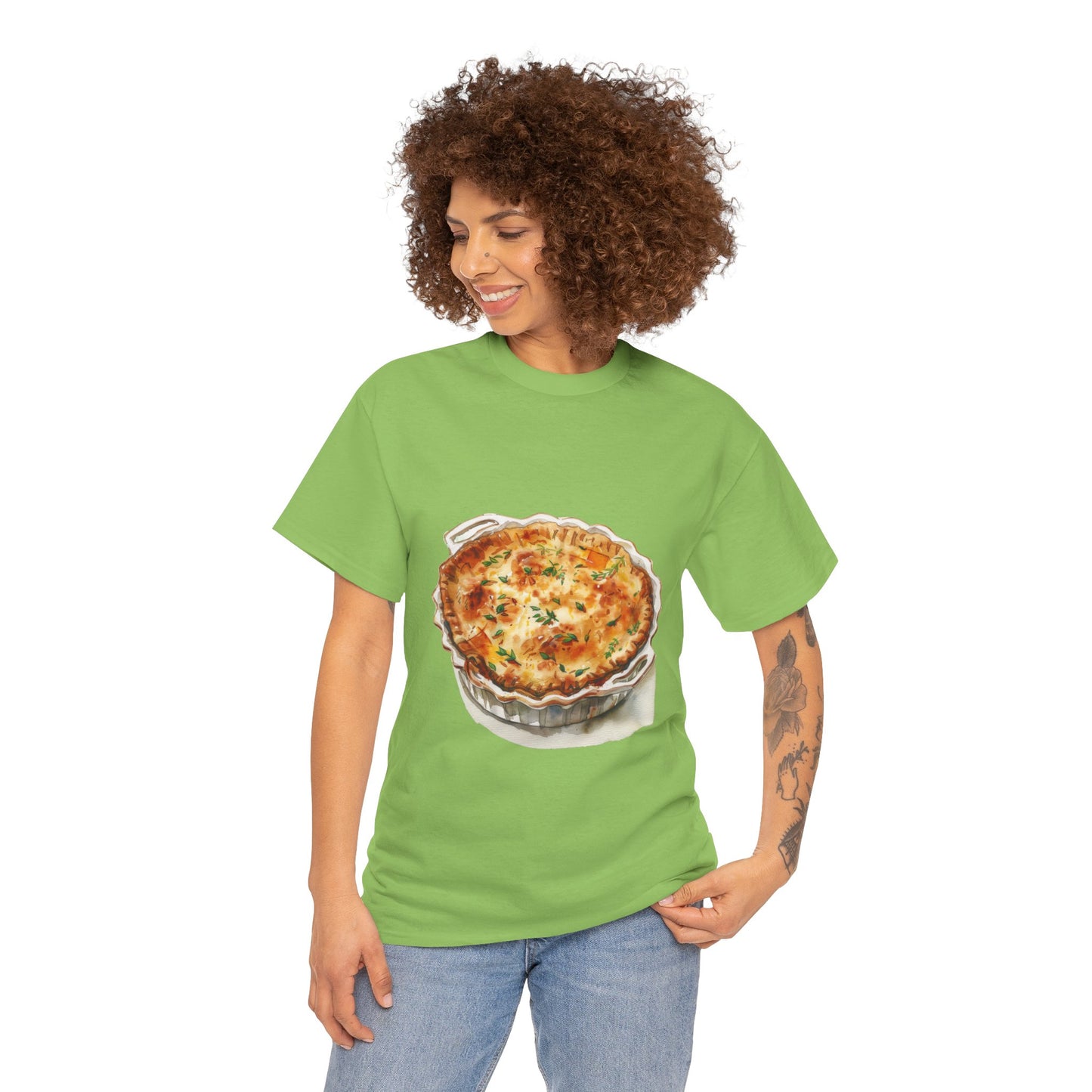 Unisex Heavy Cotton Tee - British Delicious Cuisie