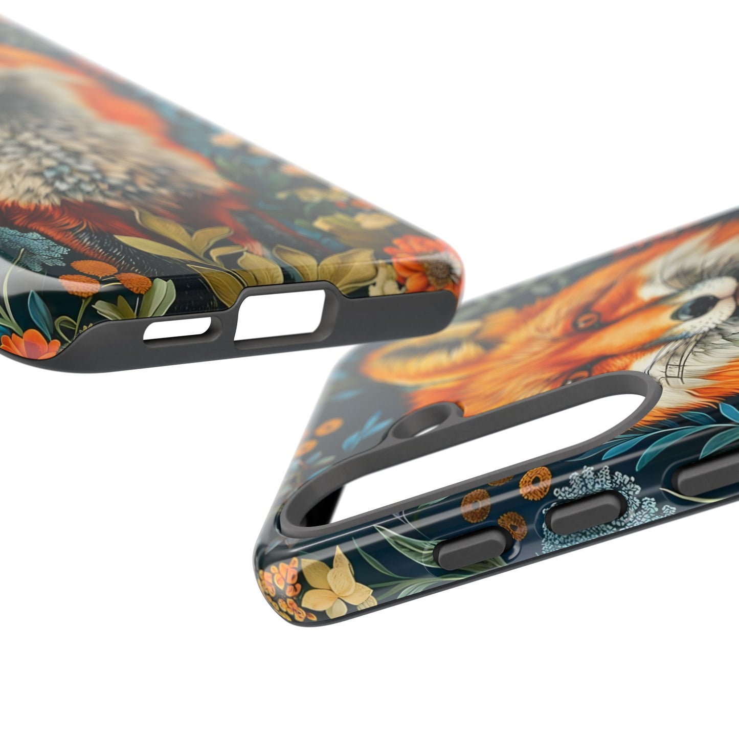 Vibrant Fox Phone Case, Tough Phone Cover, Unique Wildlife Accessory, Gift for Animal Lovers, Nature-Inspired Design
