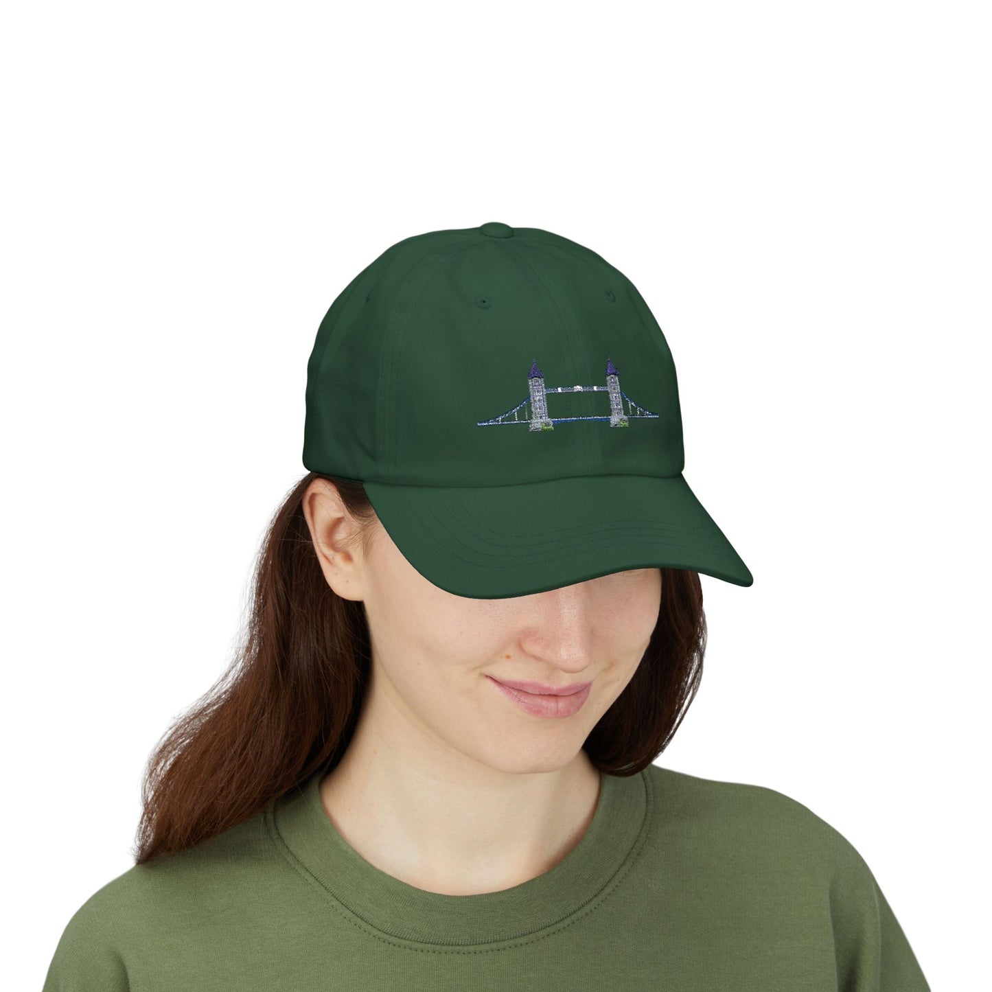 Stylish Classic Dad Cap with Bridge Design, Casual Hat for Dads, Spring/Summer Accessory, Perfect Gift for Father's Day, Travel Cap
