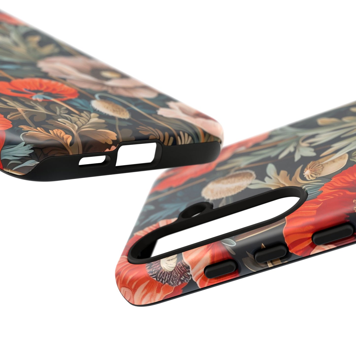 Floral Phone Case - Tough Cases, Flower Design, Chic Tech Accessories, Stylish Gifts, Unique Phone Protectors