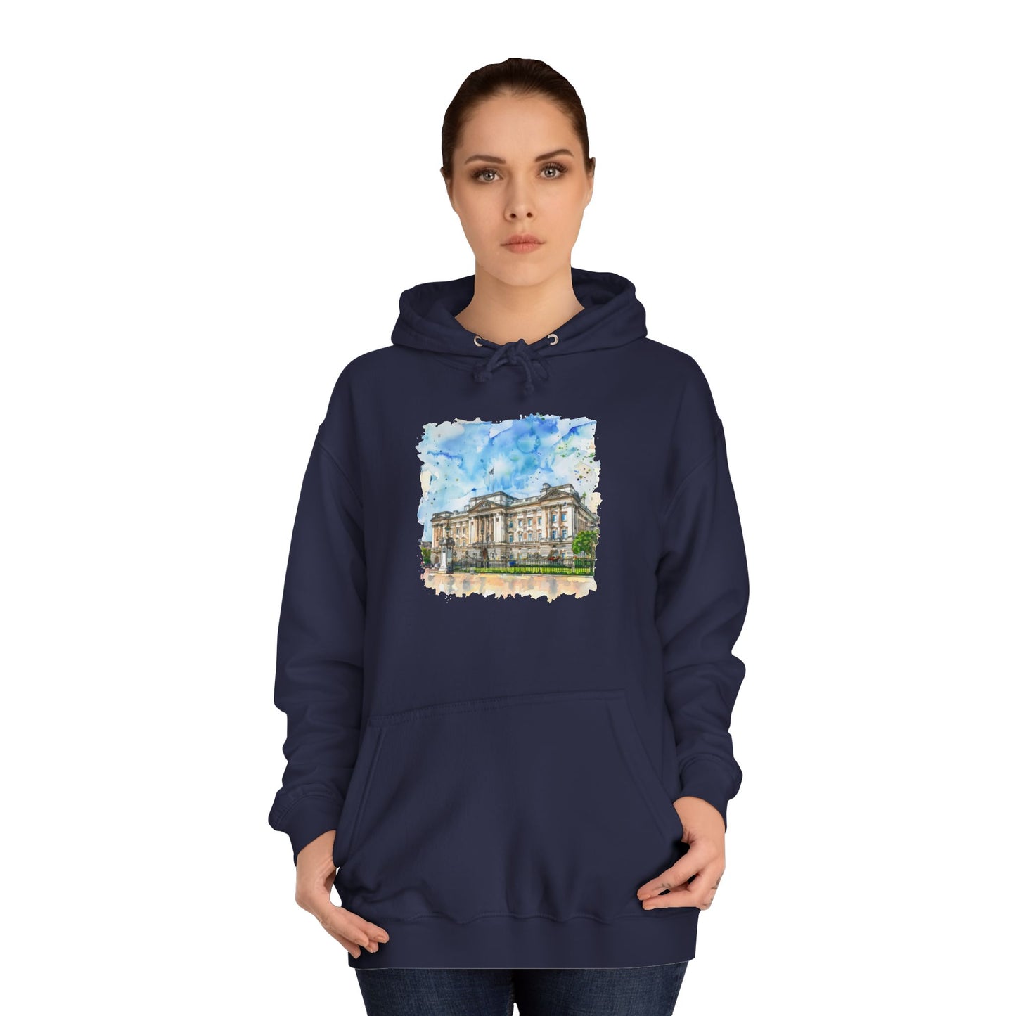 Unisex College Hoodie - England - Celebrating British Heritage and Culture