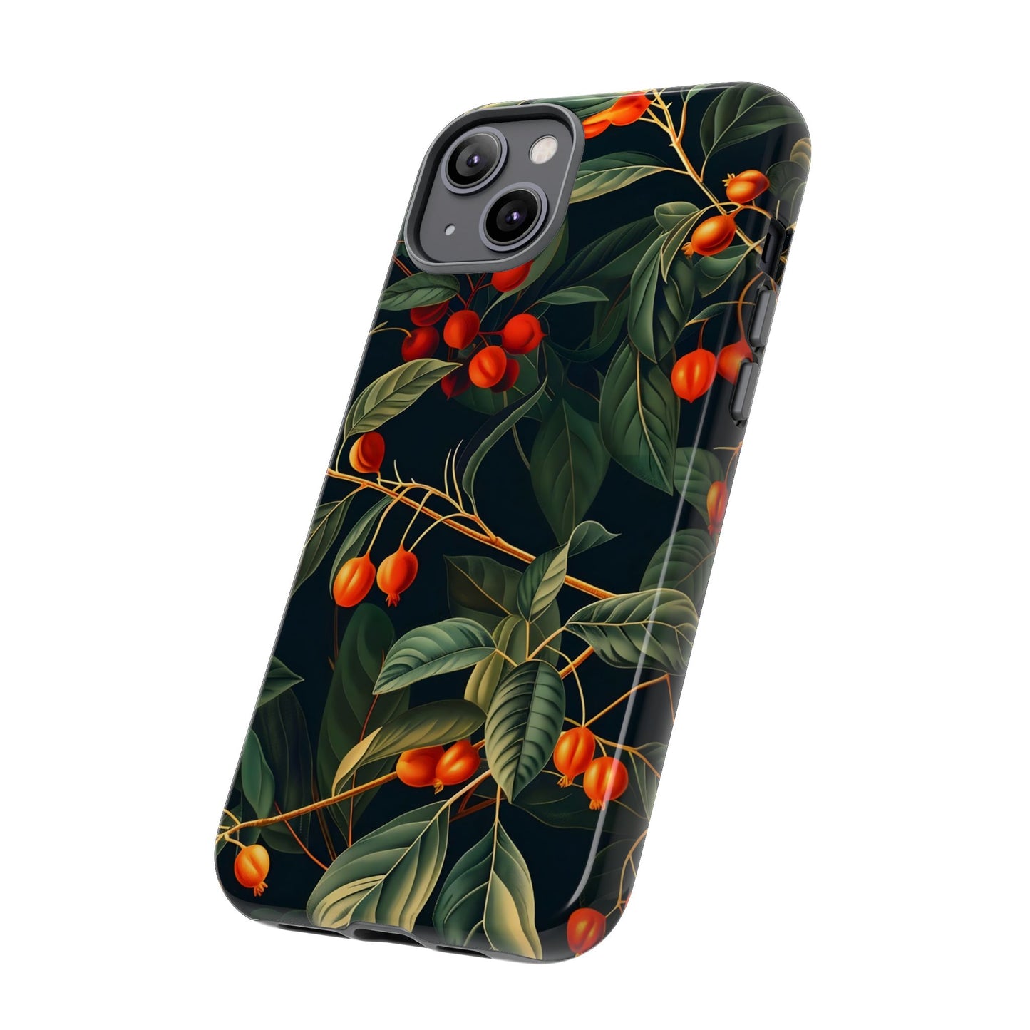 Tough Cases, Floral Phone Case, Nature-Inspired Tech, Unique Gift, Phone Accessory, Botanical Design, Fall Vibes