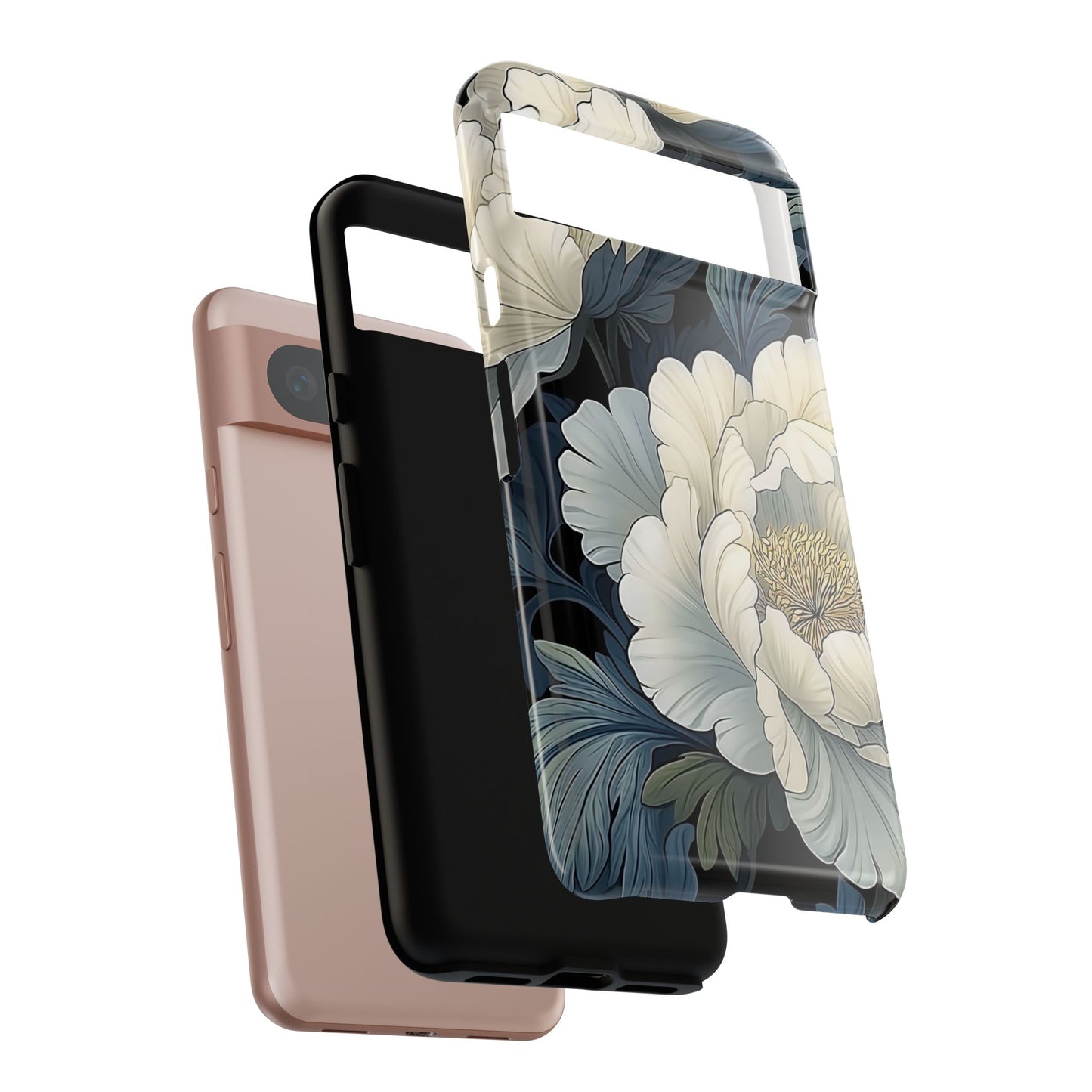 Floral Phone Case - Elegant Tough Cases for Nature Lovers, Stylish Protective Cover for Gifts, Birthdays, Mom's Day, Floral Design