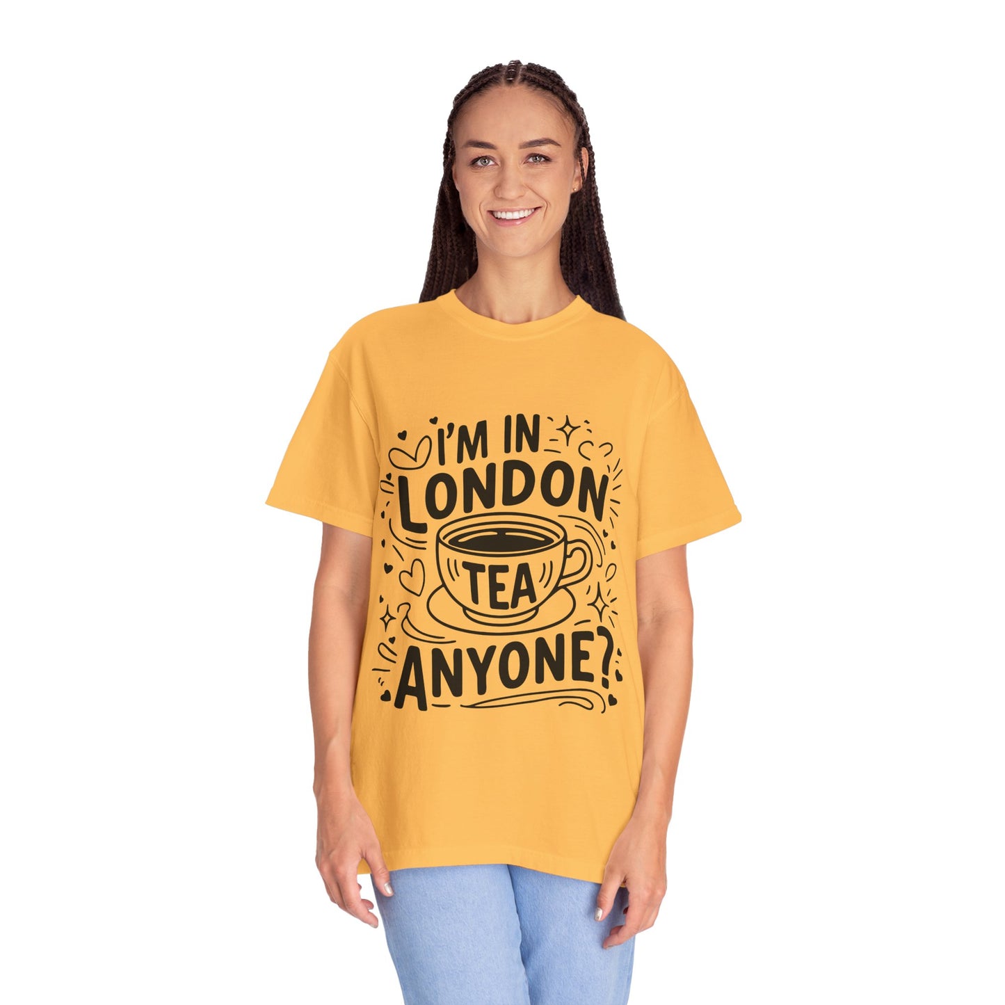Unisex Garment-Dyed T-shirt - London's Nostalgic Tea