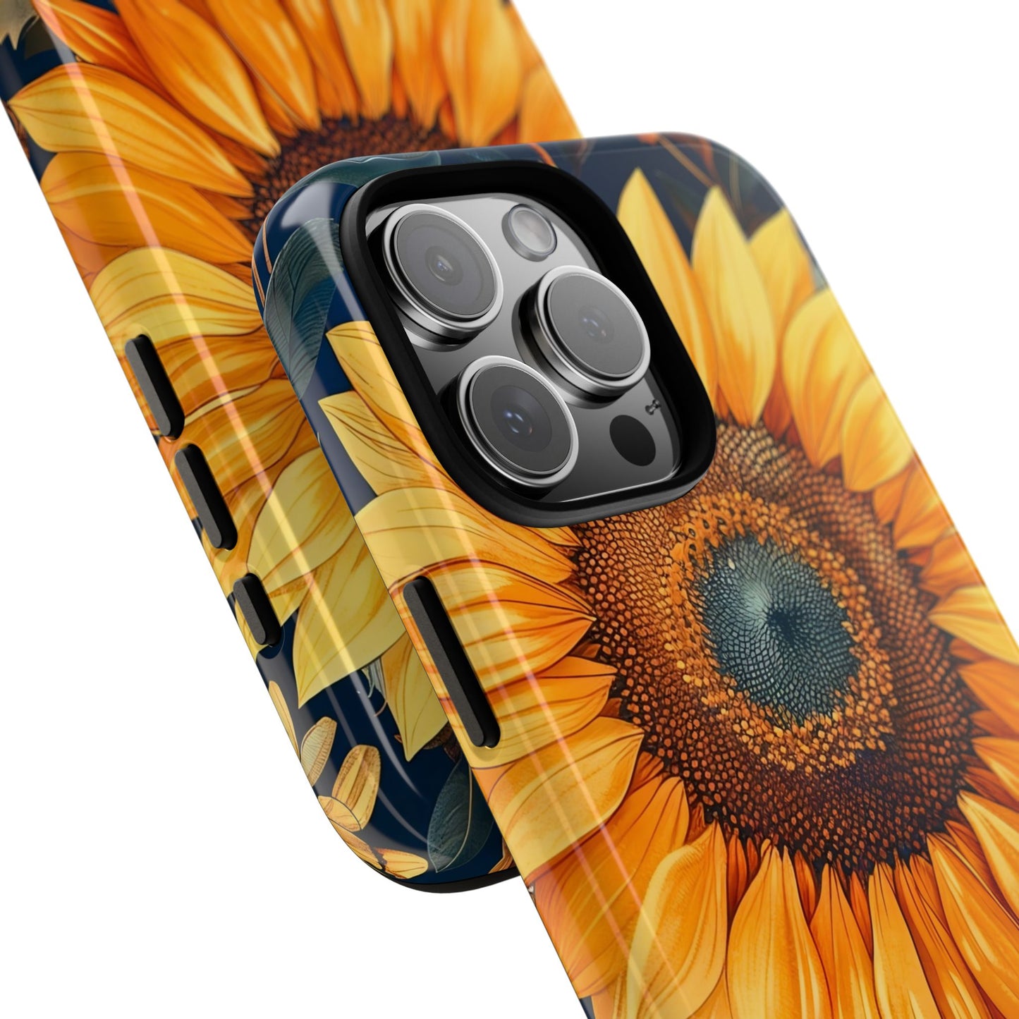Sunflower Phone Case - Floral Design for Nature Lovers, Cute Spring Accessory, Gift for Her, Eco-Friendly Cover