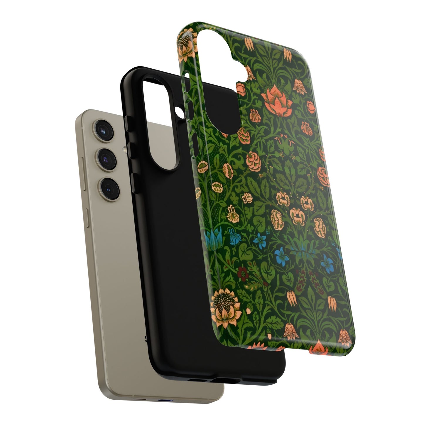 Crimson Leaf Whirl – Phone Case - Tough Cases