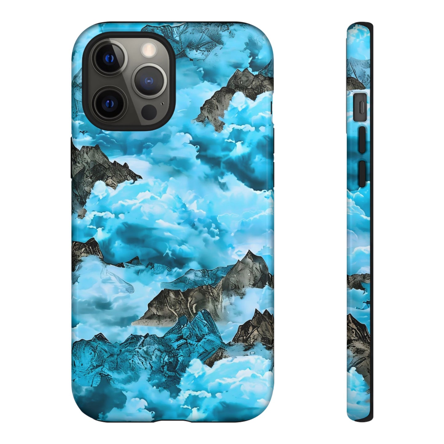Mountain Wave Phone Case - Adventure Gear, Outdoor Gifts, Stylish Cases, Trendy Accessories, Nature Lovers