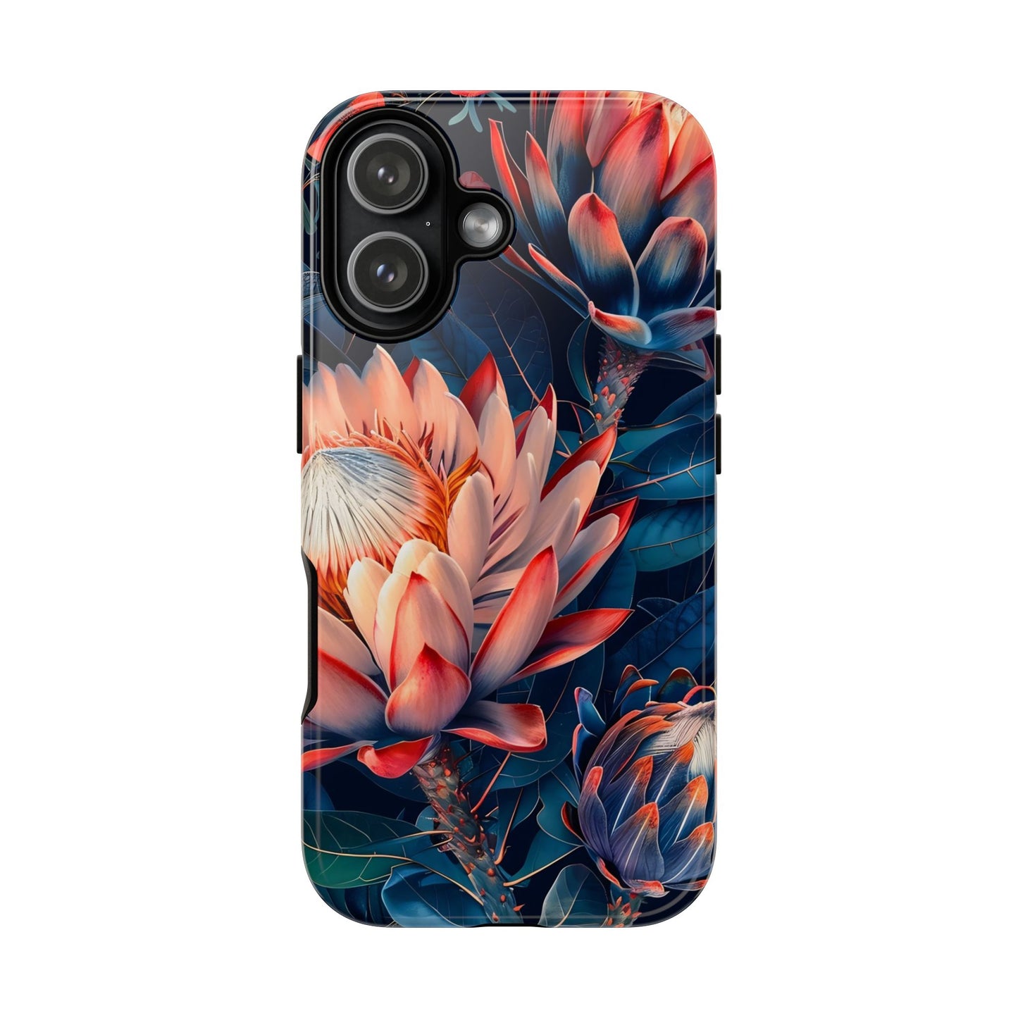Floral Phone Case | Tough Cases, Floral Design, Phone Accessory, Gift for Her, Customizable Case, Nature Lover Gift