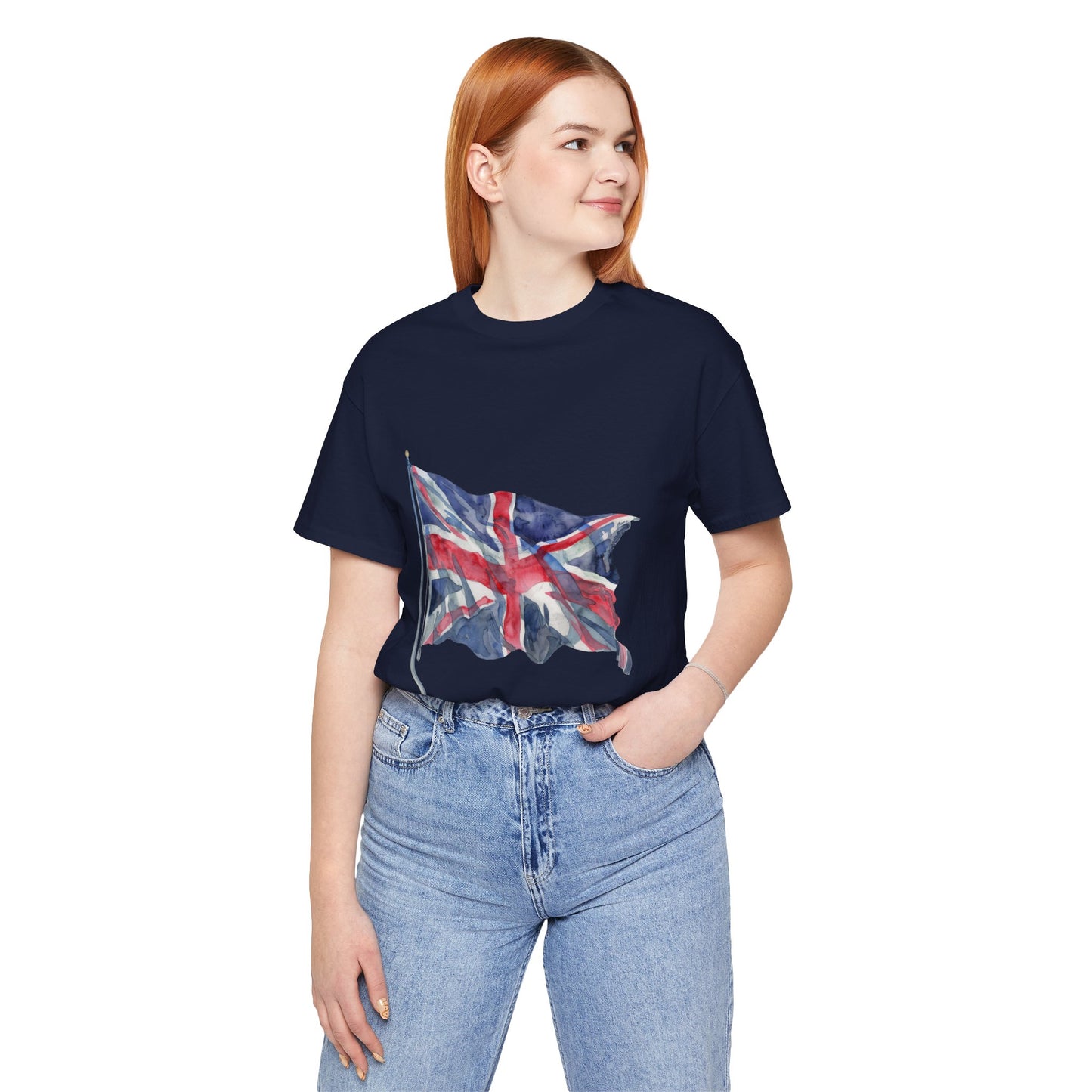 Unisex Jersey Short Sleeve Tee - British Flag - Iconic Union Jack Design