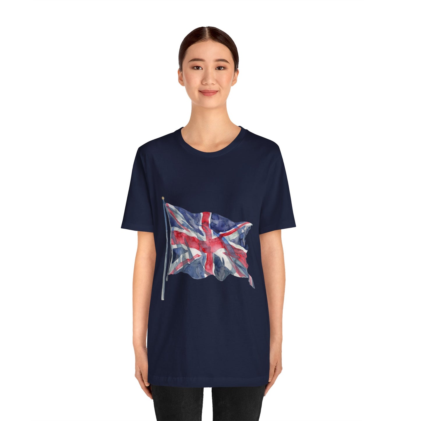 Unisex Jersey Short Sleeve Tee - British Flag - Iconic Union Jack Design