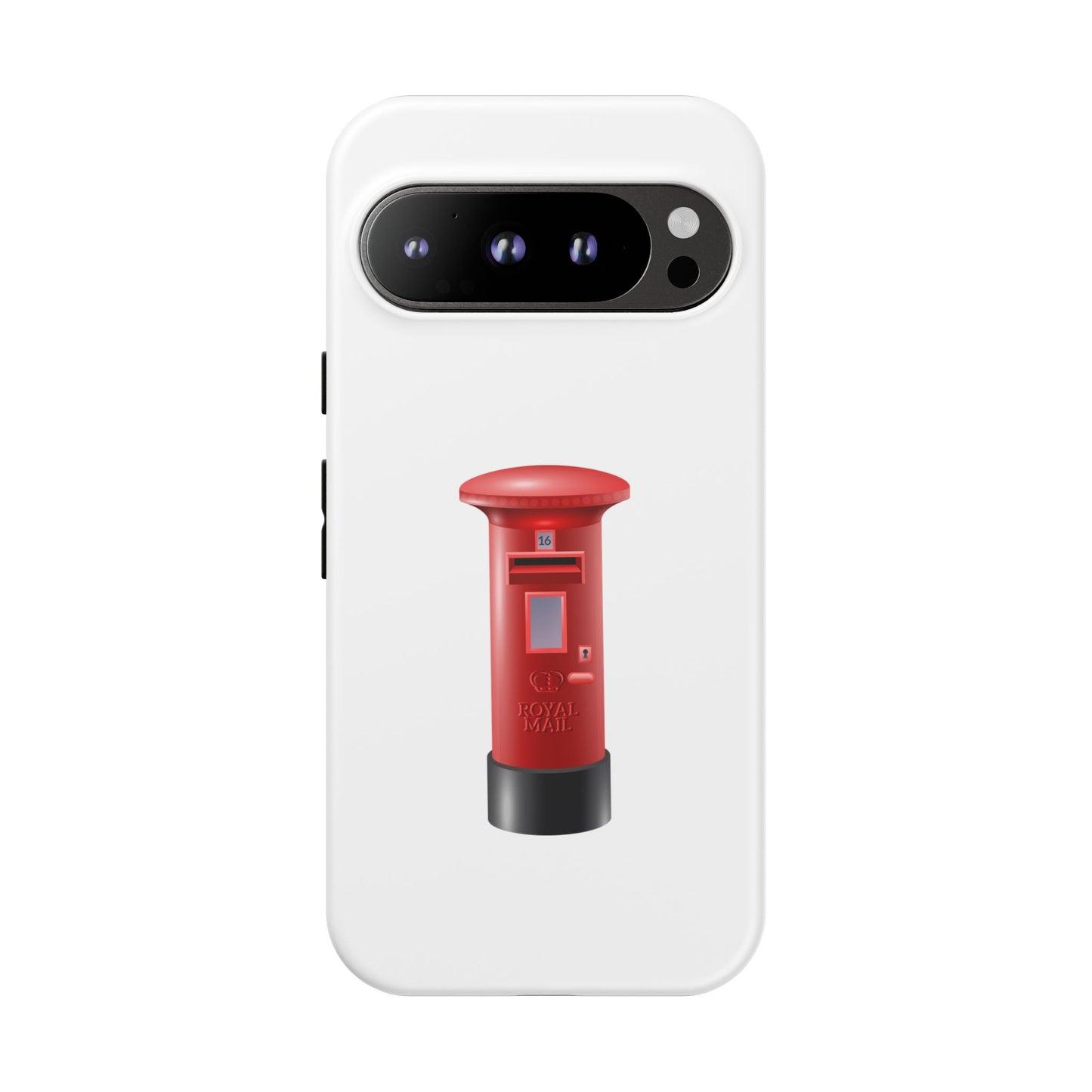 Red Post Box Phone Case - Tough and Stylish Design